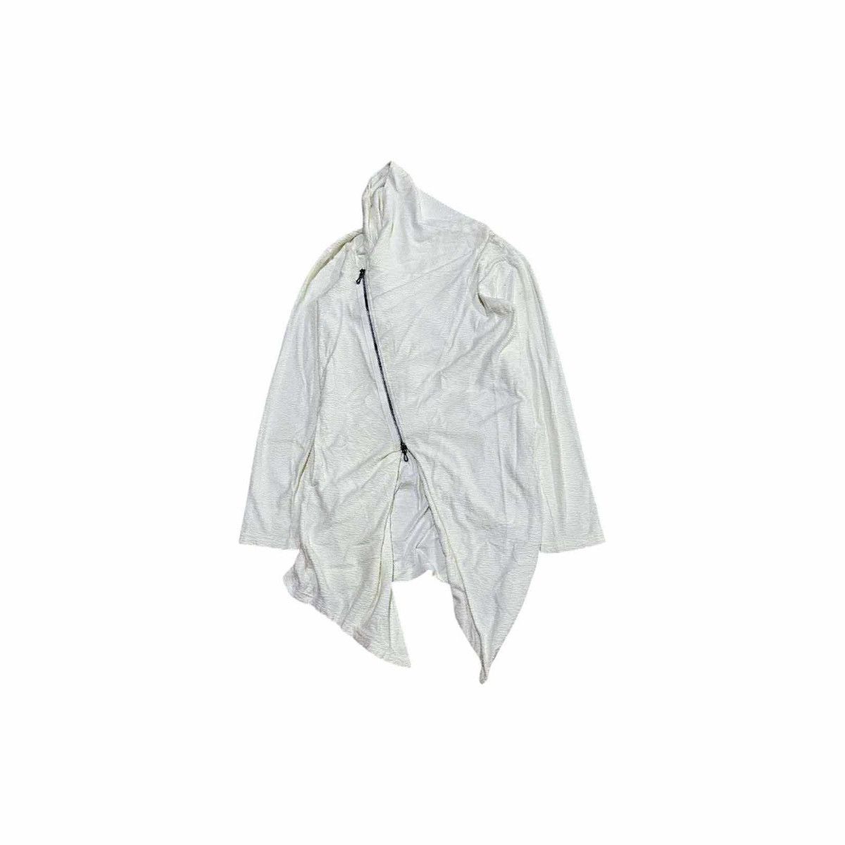 Japanese Brand 🔥Y2K Archived Berning Sho Asymmetric Knit Long Cardigan Size US M / EU 48-50 / 2 - 4 Thumbnail