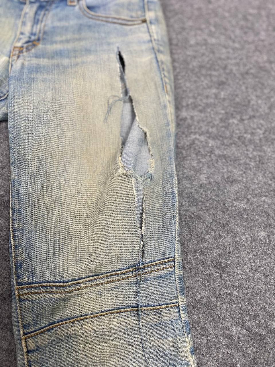 Armani armani exchange legging distressed denim Size 30" / US 8 / IT 44 - 9 Thumbnail