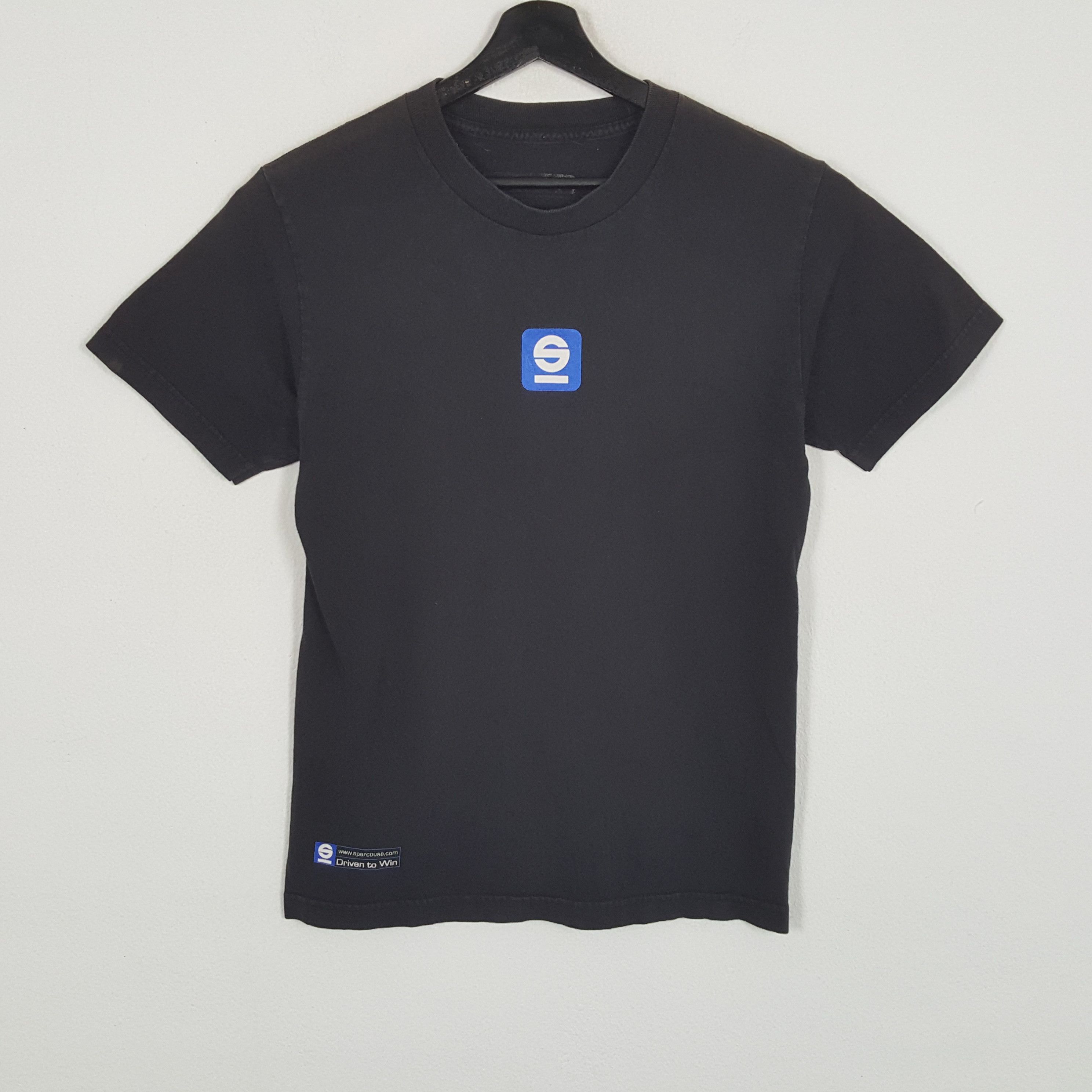 Vintage SPARCO Racing Style Backprint Design Tshirt Size US S / EU 44-46 / 1 - 3 Thumbnail