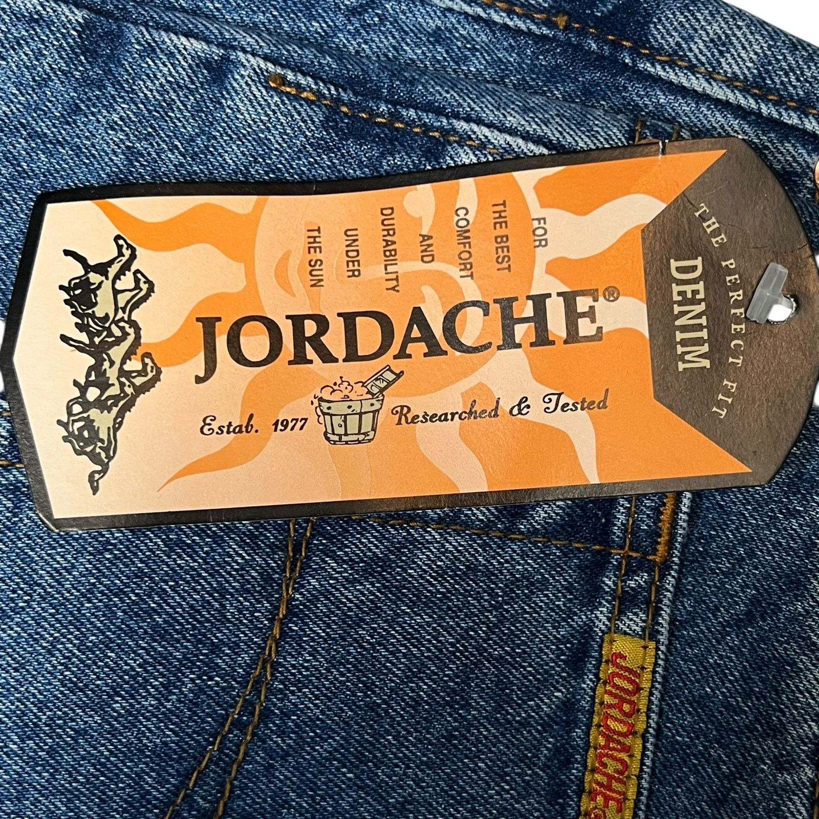Jordache Vintage 90s Woman’s Jordache Denim Shorts 11/12 Cutoff Hem Size 34" / US 12 / IT 48 - 8 Thumbnail