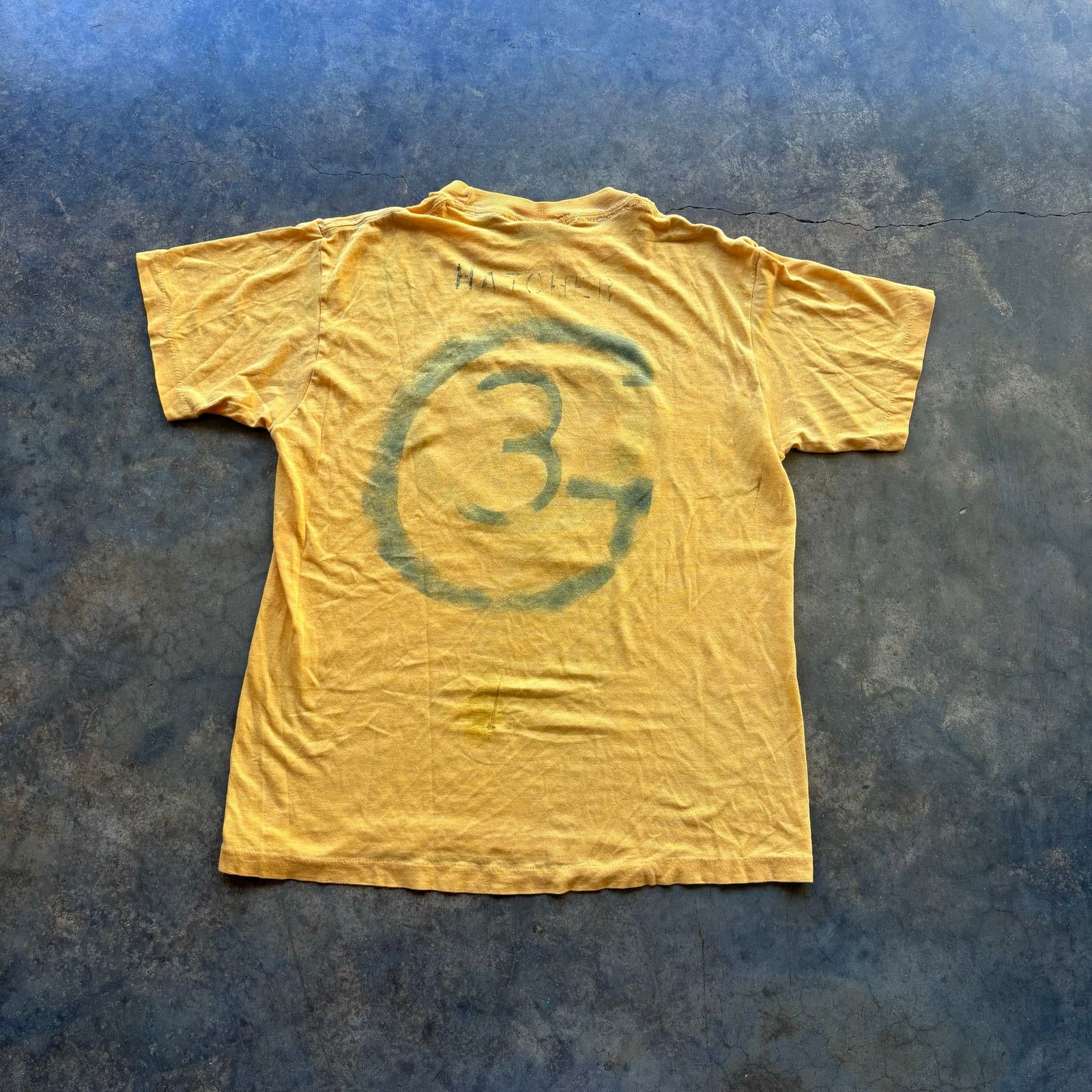 Vintage Vintage 70s 80s USMC Stencil t-shirt Size US S / EU 44-46 / 1 - 7 Thumbnail