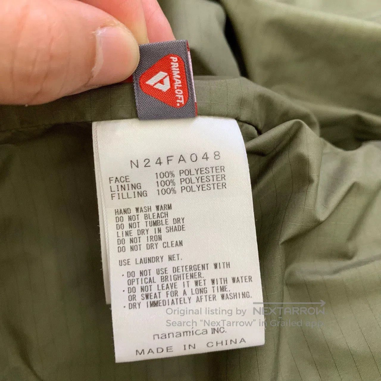 The Row the north face purple label green insulated jacket. Size US M / EU 48-50 / 2 - 7 Thumbnail