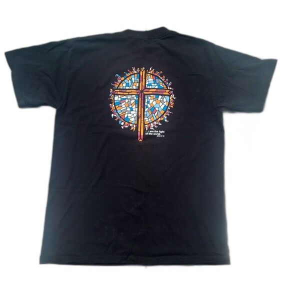 Vintage Vintage Y2k Jesus T-Shirt Awakening Christ Christianity Size US M / EU 48-50 / 2 - 1 Thumbnail