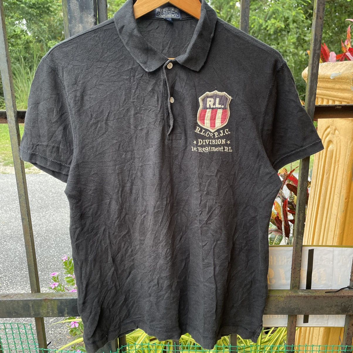 Polo Ralph Lauren 🔥Polo Ralph Lauren Jeans Company Big Number Logo Polo Shirts Size US L / EU 52-54 / 3 - 6 Thumbnail