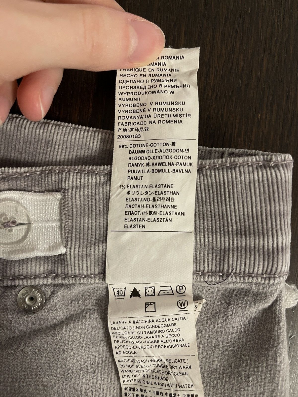 United Colors Of Benetton Benetton girl’s corduroy pants Size 27" / US 4 / IT 40 - 8 Thumbnail
