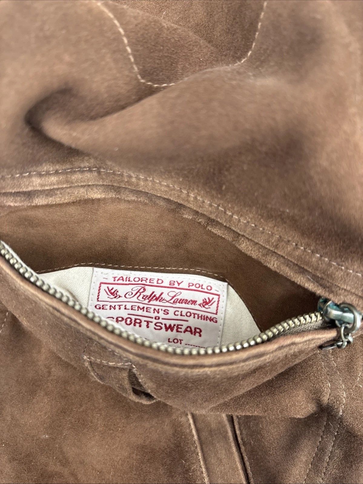 Polo Ralph Lauren Vtg Polo Ralph Lauren leather/wool REVERSIBLE jacket SMALL Size US S / EU 44-46 / 1 - 4 Thumbnail