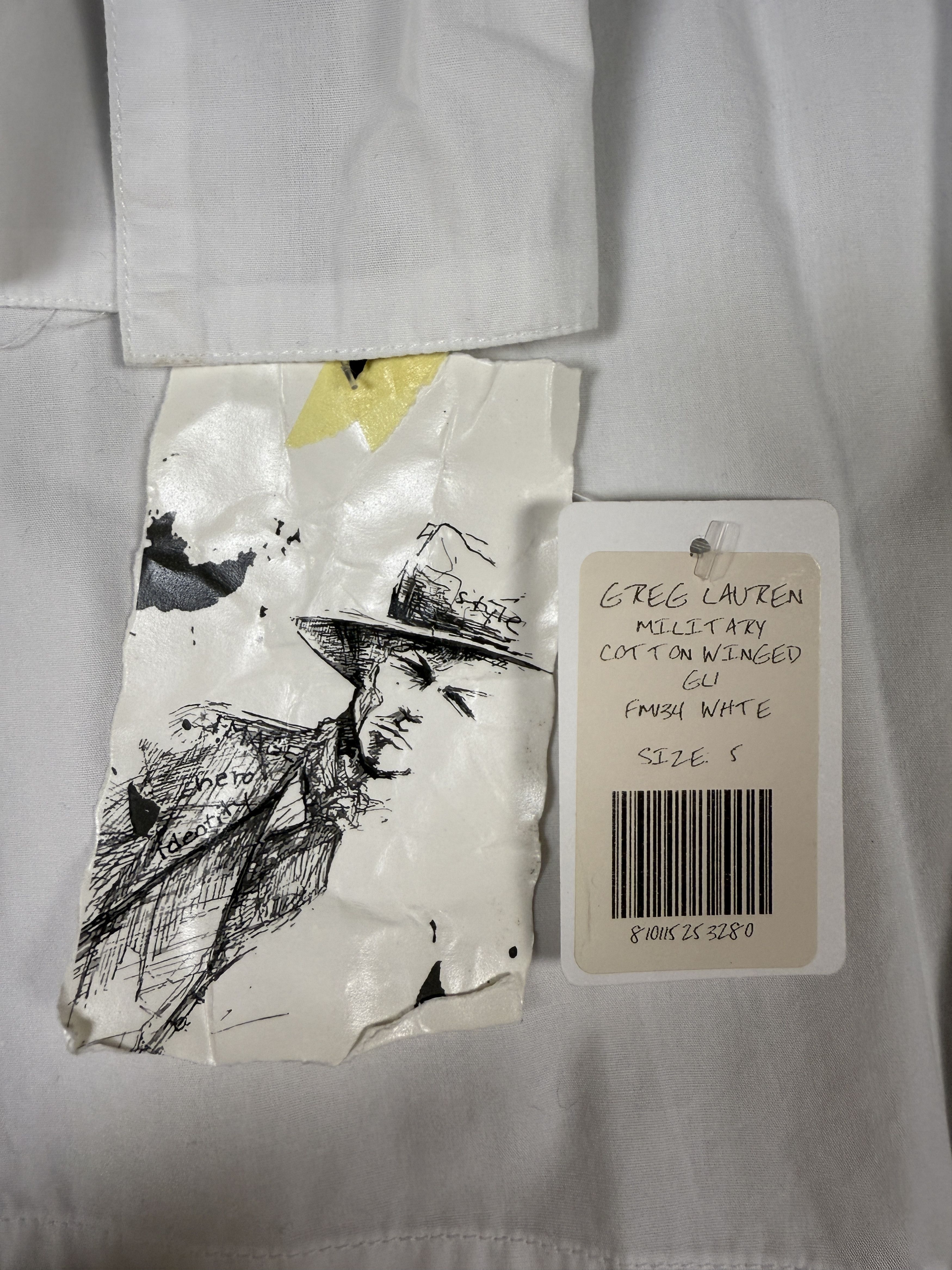 Greg Lauren $750 Greg Lauren Military Cotton Winged GL1 Size US XXL / EU 58 / 5 - 5 Thumbnail