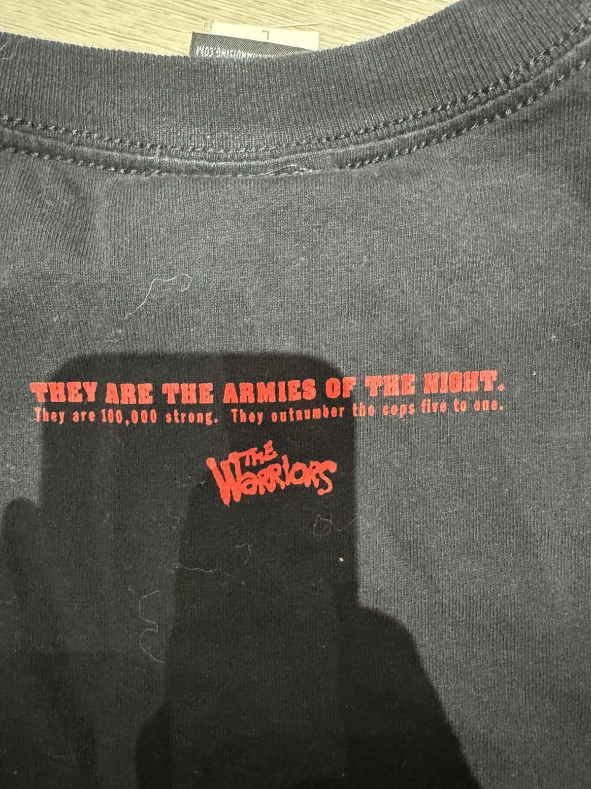 Vintage ULTRA RARE Vintage “The Warriors” Movie Baggy Tee Size US L / EU 52-54 / 3 - 6 Thumbnail