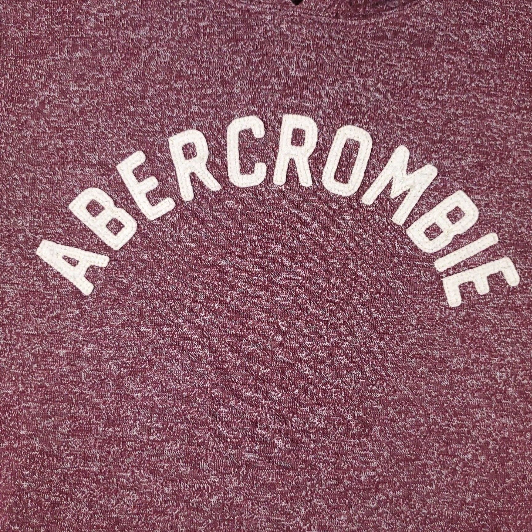 Abercrombie & Fitch Abercrombie & Fitch Red Hoodie Mens Medium Pullover Sweatshirt Casual Knit Mock Neck Size US M / EU 48-50 / 2 - 2 Thumbnail