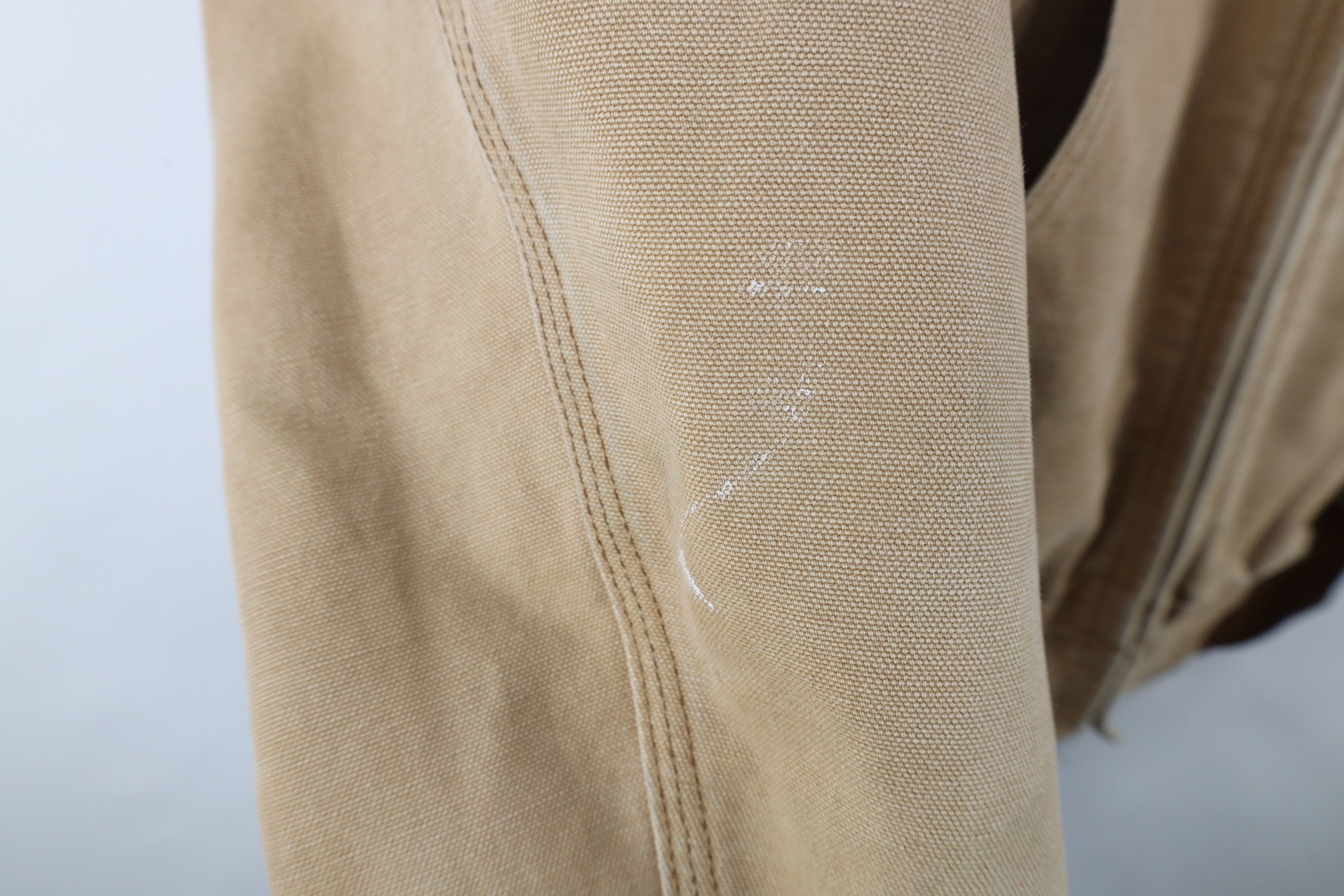 Carhartt × Vintage Vintage 90s Carhartt Full Zip Hooded Jacket Duck Brown USA Size US M / EU 48-50 / 2 - 7 Thumbnail