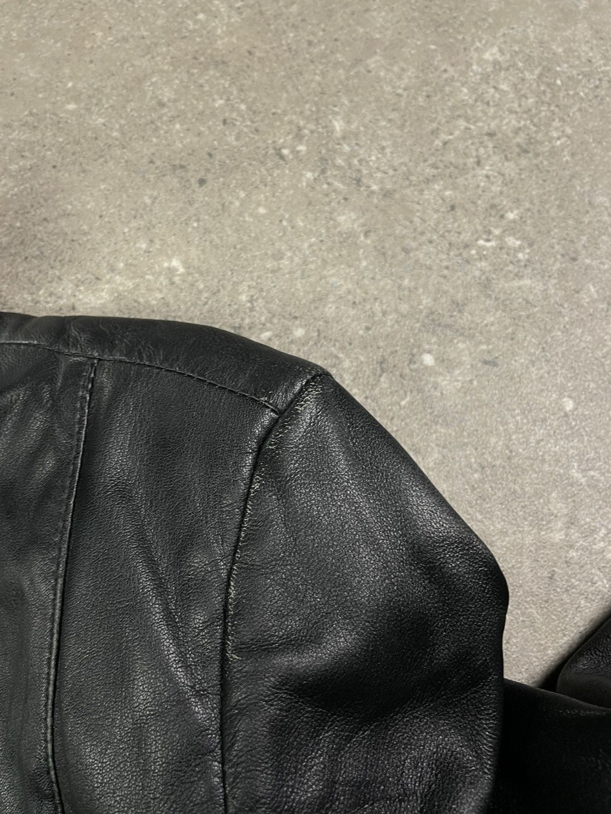 Vintage Vintage Y2K leather Cropped jacket Size M / US 6-8 / IT 42-44 - 3 Thumbnail