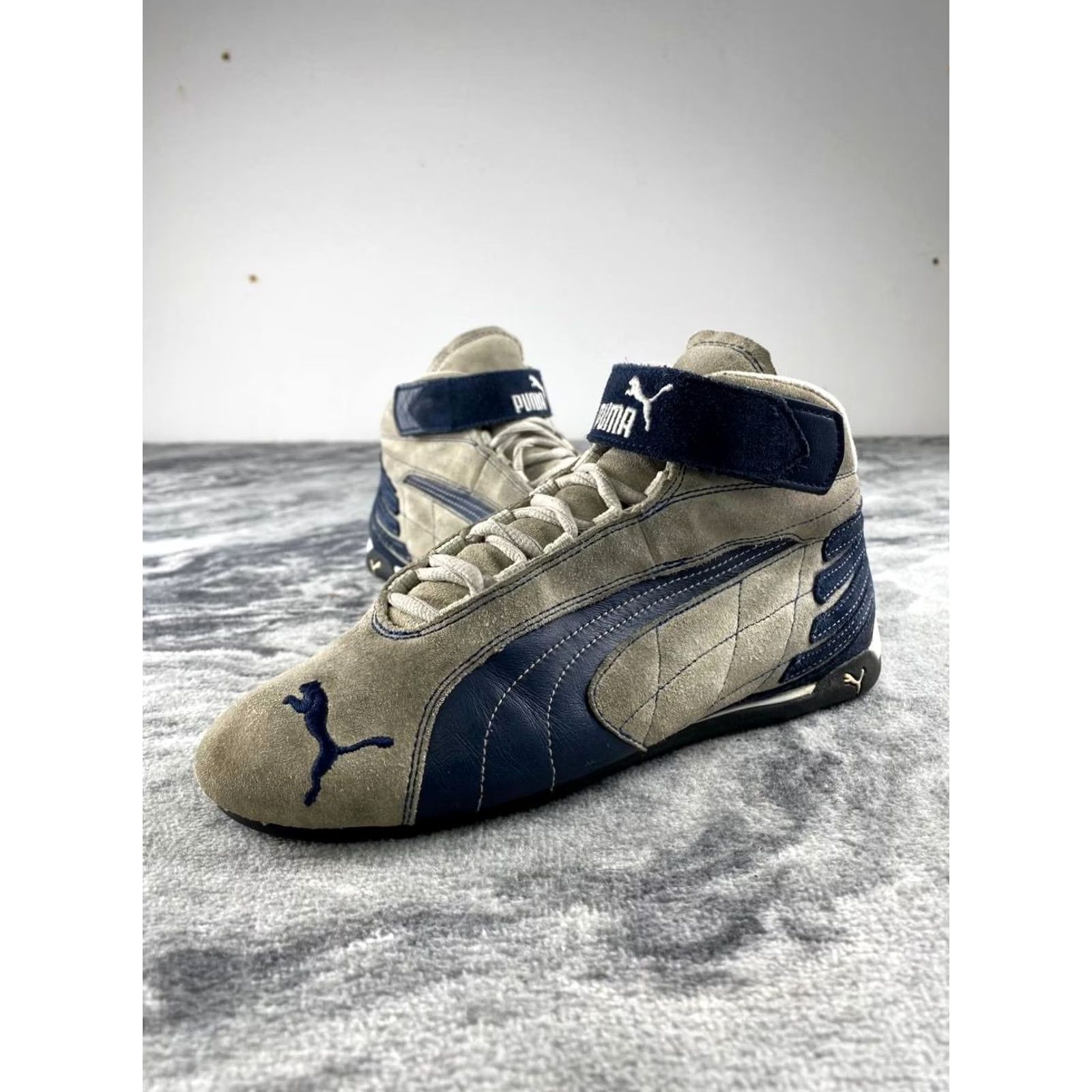 Puma VINTAGE PUMA Mid Speedcat Sneakers Moto F1 Women Size 39 Blue Size US 9 / IT 39 - 2 Thumbnail