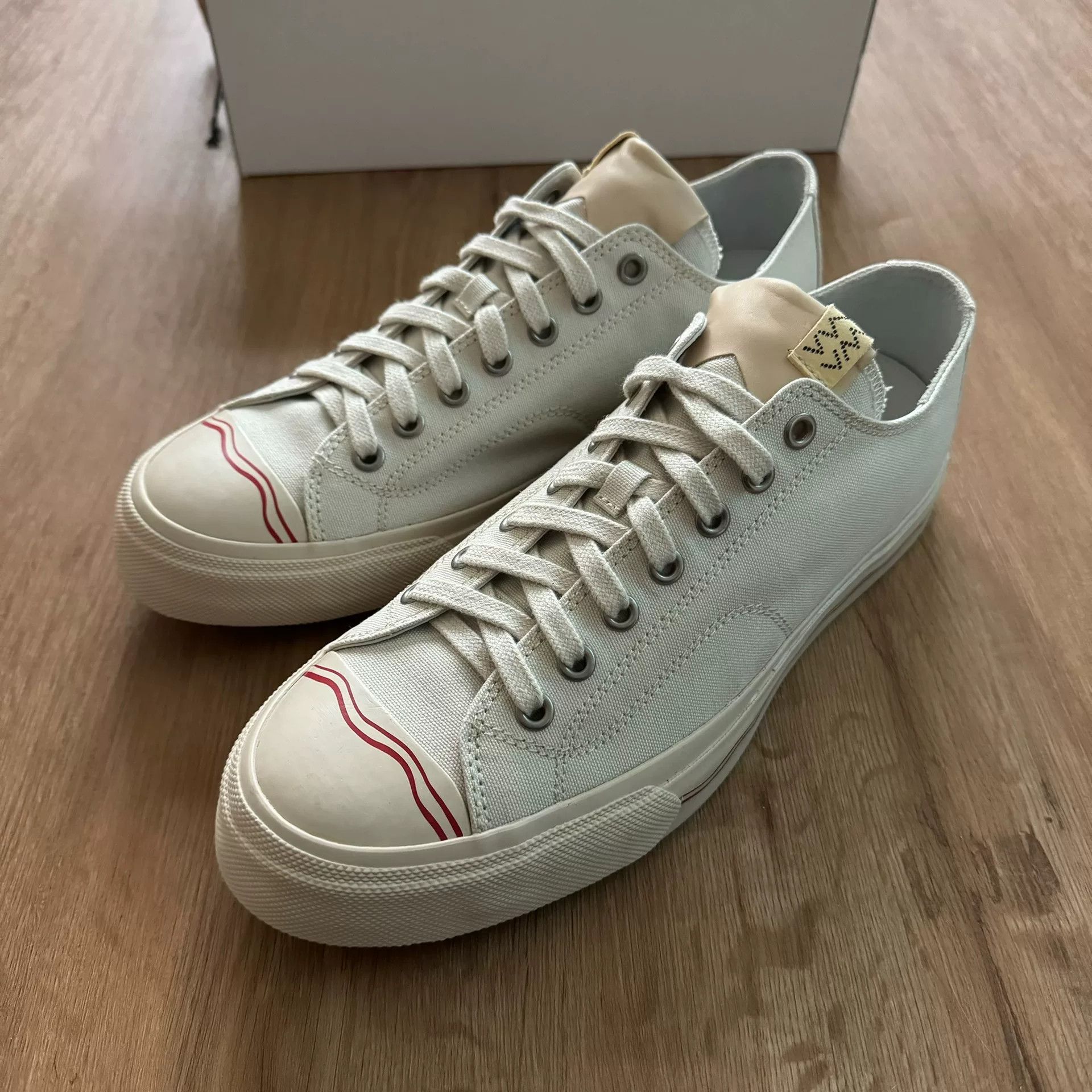 Visvim Visvim 23aw Seeger Lo Canvas Sneakers Size US 9.5 / EU 42-43 - 1 Thumbnail