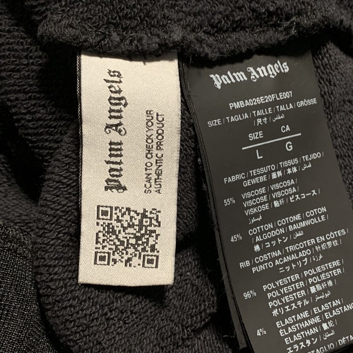 Palm Angels Palm Angels Large Broken Logo Black Sweatshirt Virgil Abloh Size US L / EU 52-54 / 3 - 6 Thumbnail