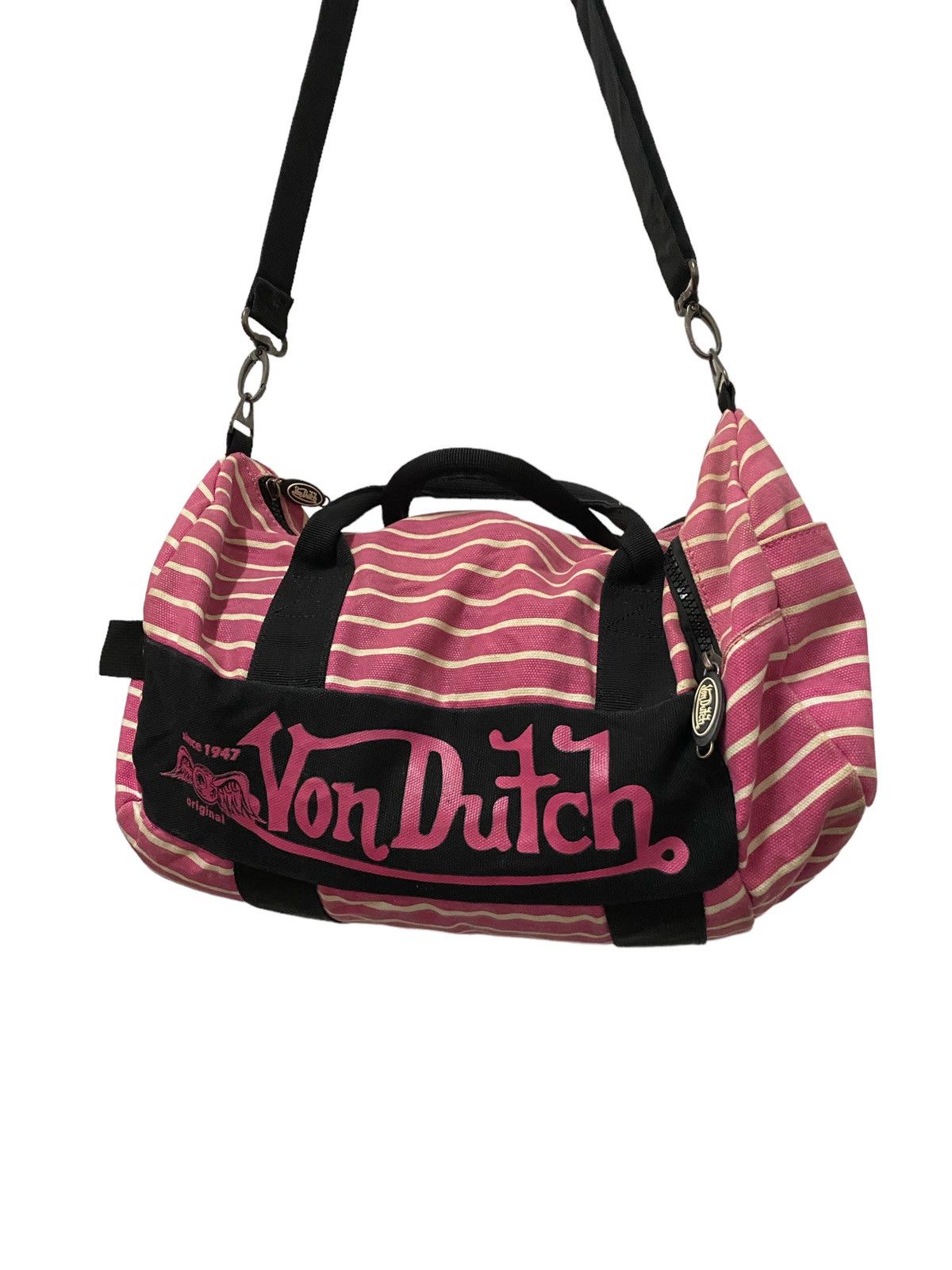 Vintage × Von Dutch Offer‼️Vintage Von Dutch Two ways Duffle Bag Size ONE SIZE - 1 Thumbnail