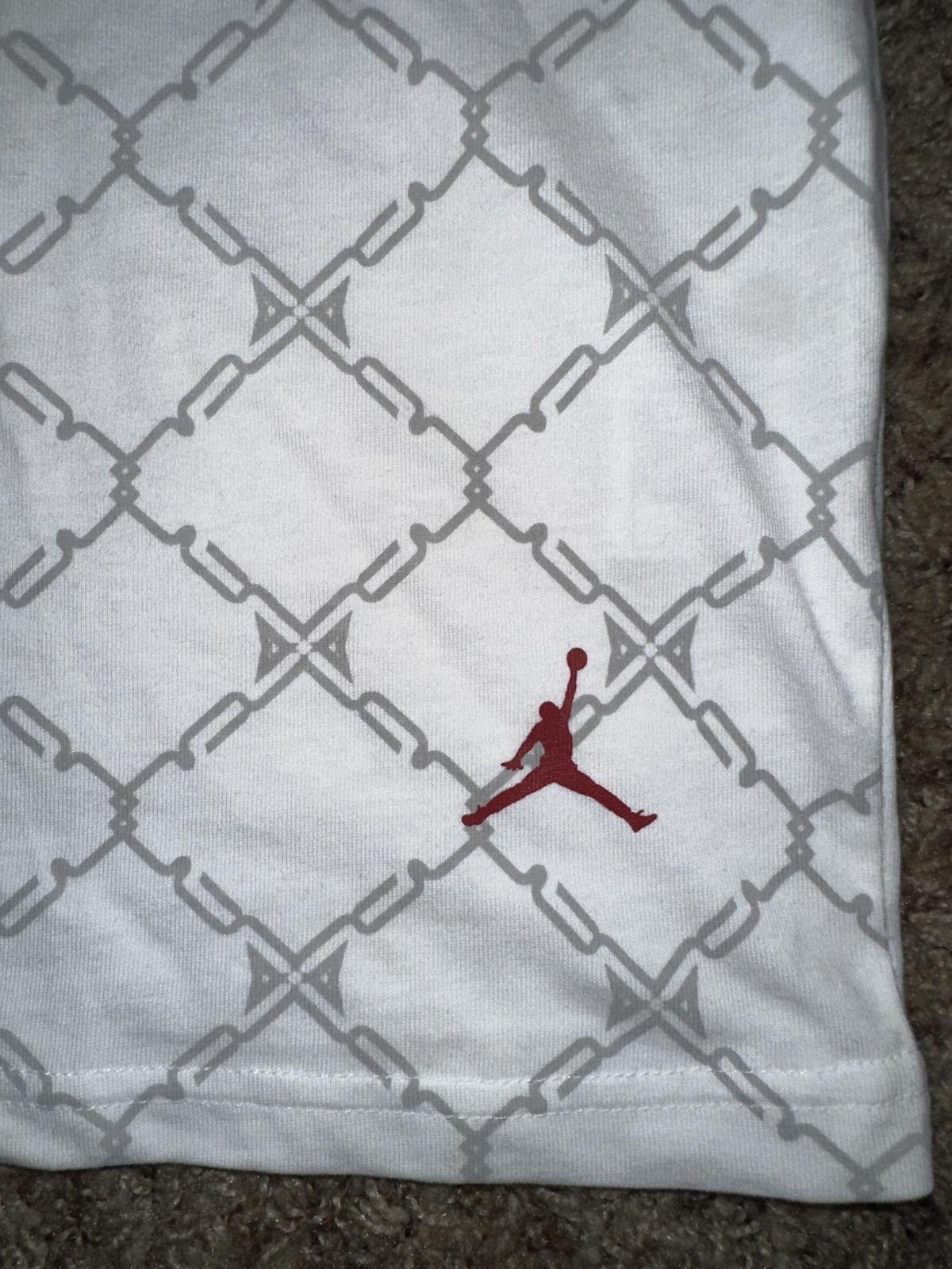 Jordan Brand Unreleased Jordan Men Geometric/Argyle T-Shirt Sample 2009 Size US XL / EU 56 / 4 - 2 Thumbnail
