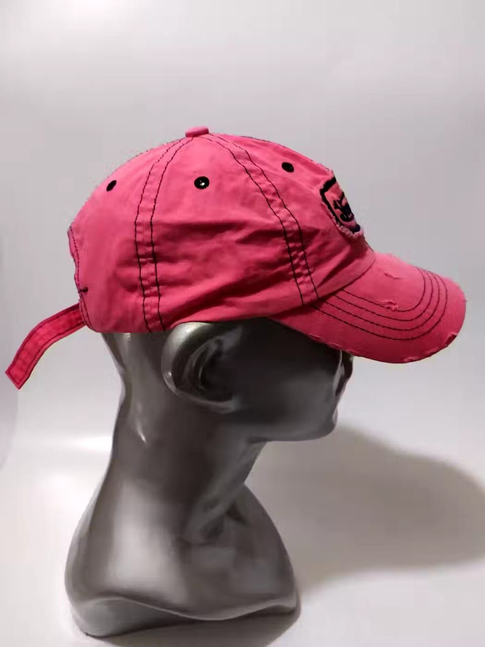 Von Dutch Von Dutch Distressed Pink Hats Size ONE SIZE - 5 Thumbnail
