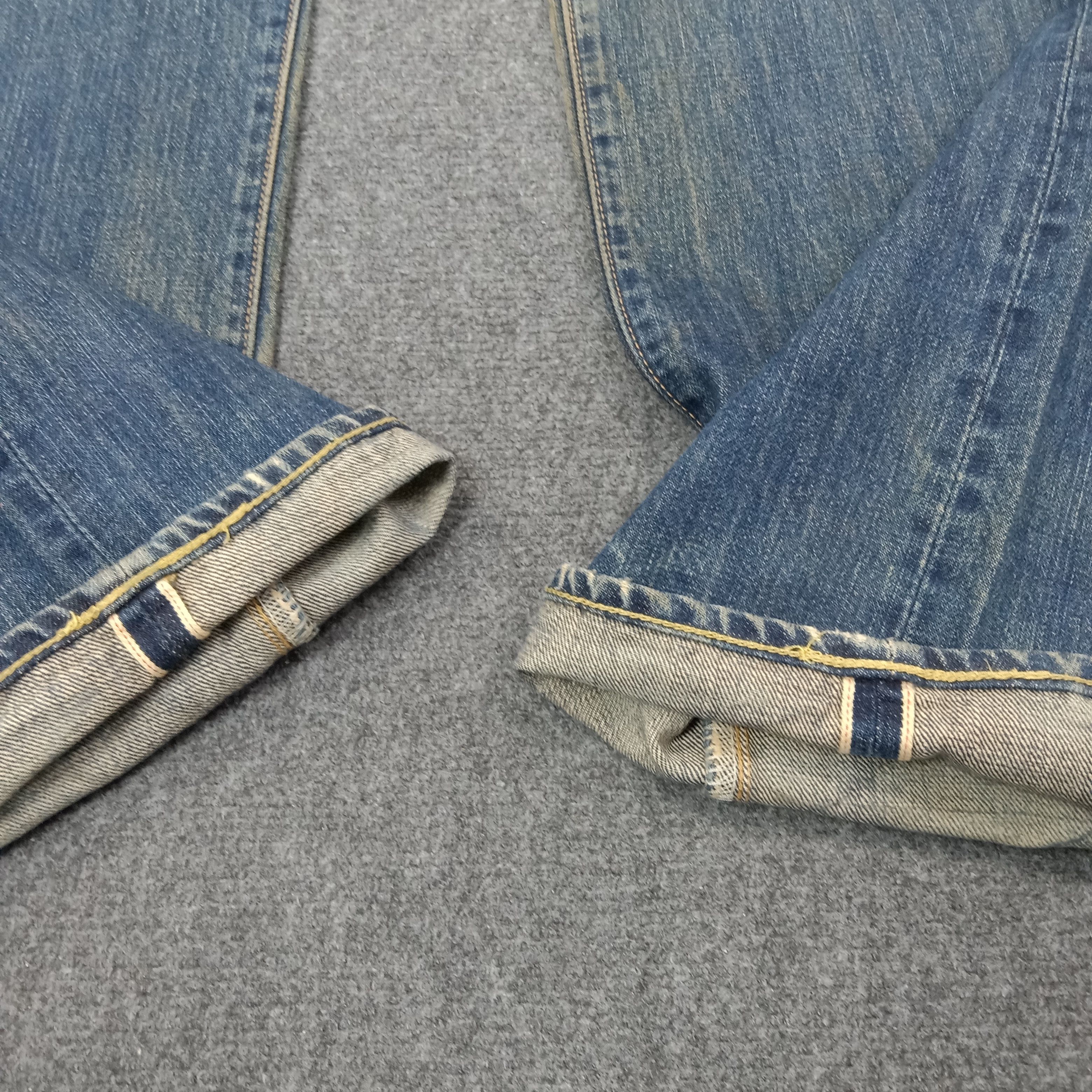 Levi's Levi's 502 Selvedge Distressed Denim Jeans C258N13 Size US 29 - 5 Thumbnail