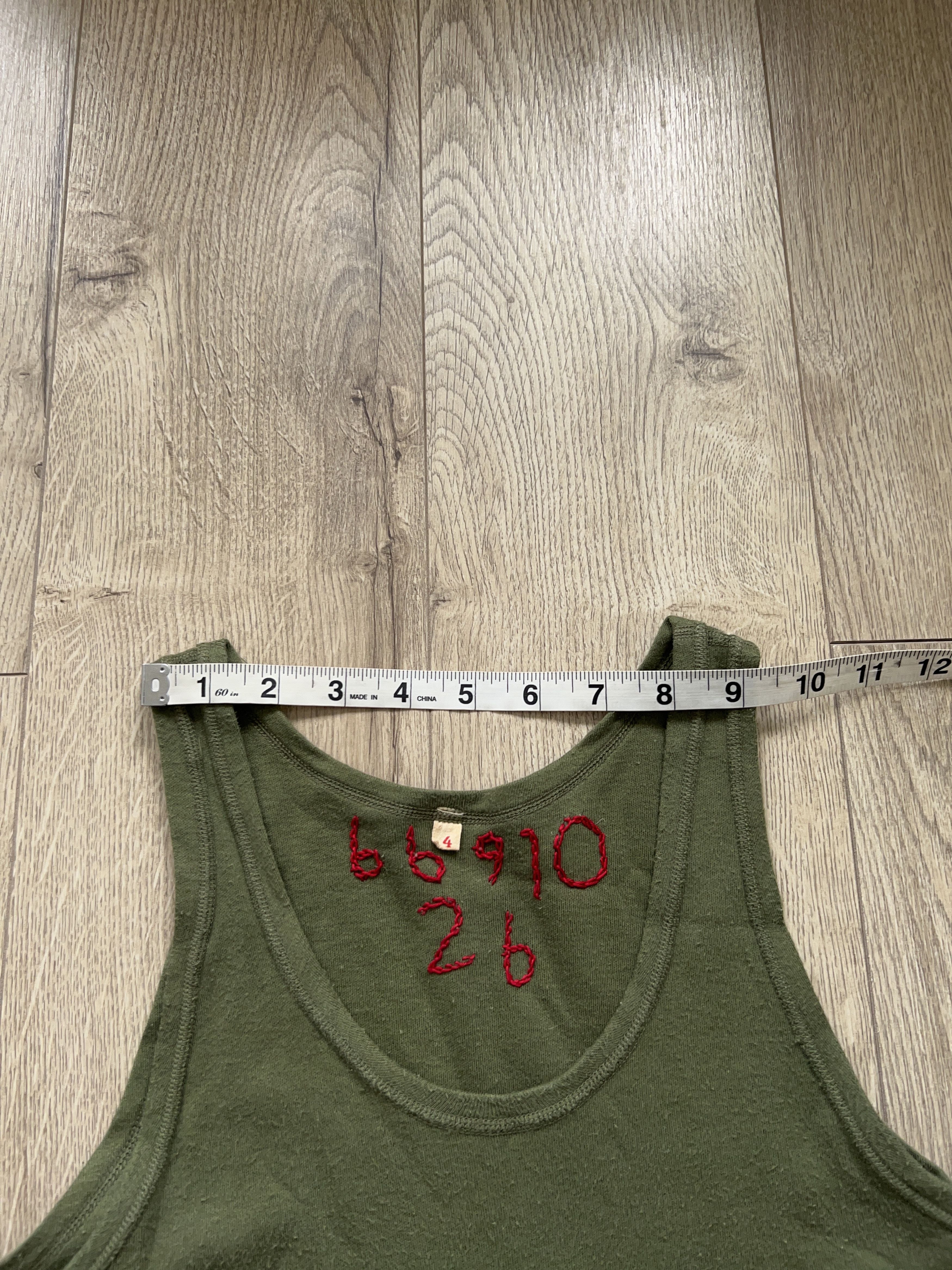 Vintage WW2 1960s Korps Mariniers Army Dutch Uniform Tank Top Shirt Size US S / EU 44-46 / 1 - 3 Thumbnail