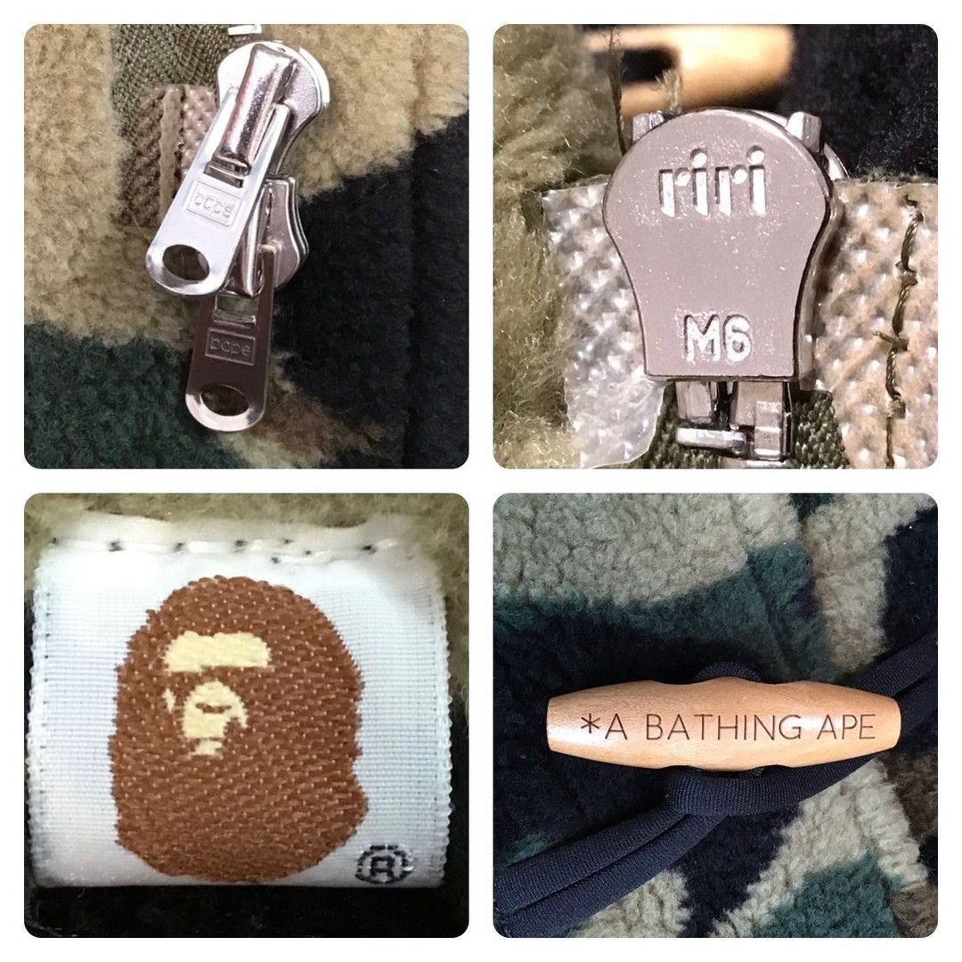 Bape × Nigo 🔥Vintage🔥 BAPE camo Boa duffle coat a bathing ape NIGO Size US S / EU 44-46 / 1 - 8 Thumbnail