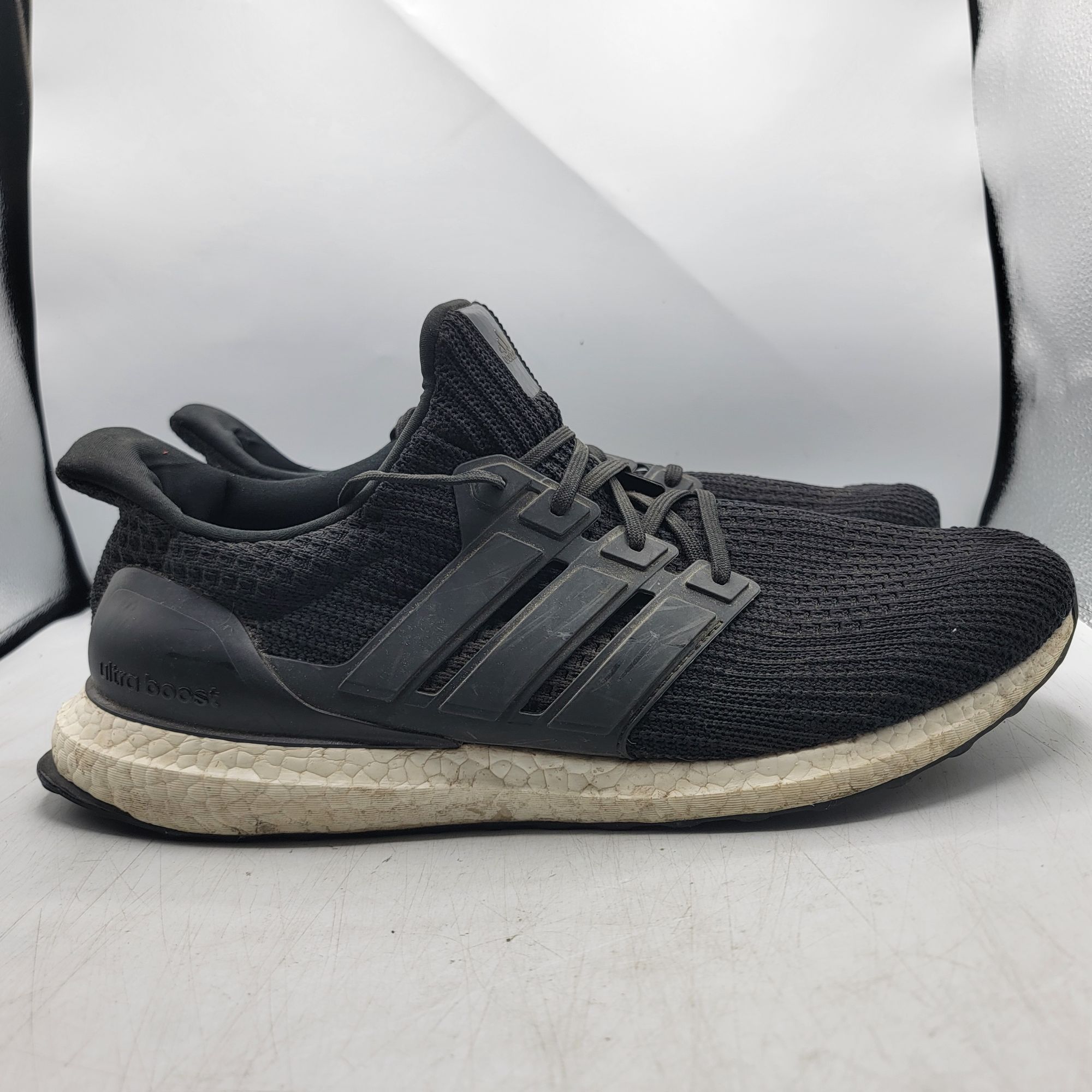 Adidas Adidas Ultraboost 4.0 Mens 14 DNA Black White Running Casual Size US 14 / EU 47 - 13 Thumbnail