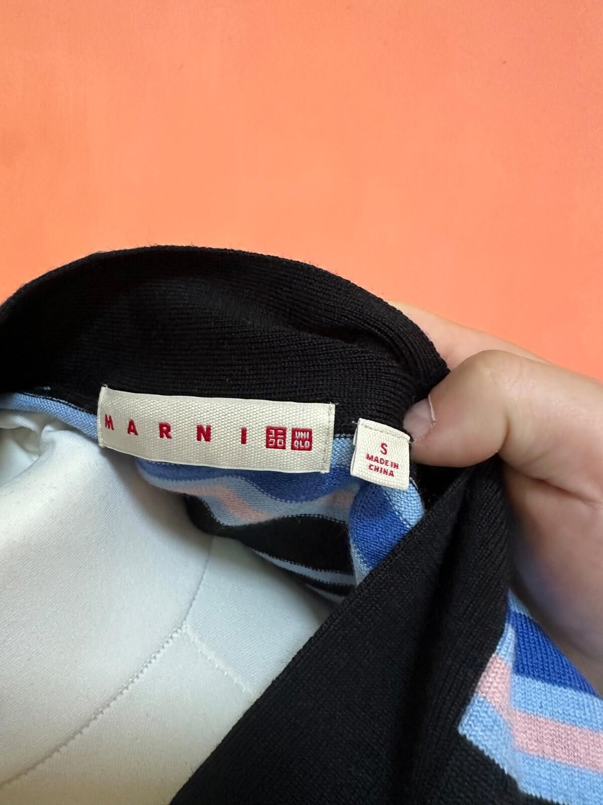 Marni × Uniqlo UNIQLO x MARNI Collaboration Striped Oversized Cardigan SZS Size S / US 4 / IT 40 - 6 Thumbnail