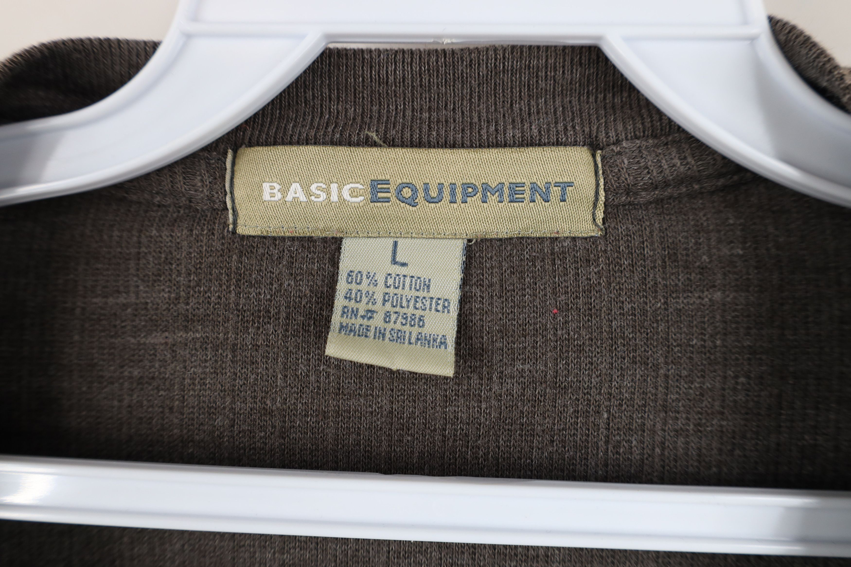 Vintage Vintage 90s Streetwear Knit Long Sleeve Henley T-Shirt Size US L / EU 52-54 / 3 - 5 Thumbnail