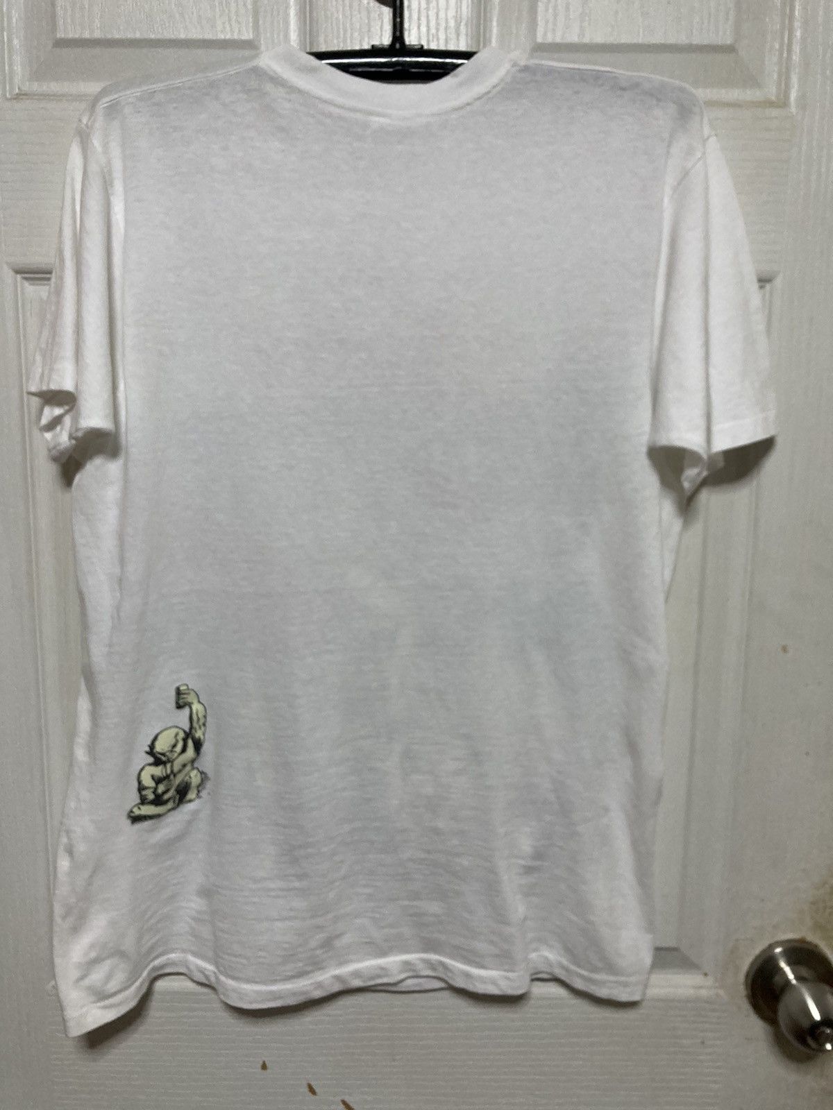 Vintage Vintage Ozzy Osbourne 90s Crucifixion Glow In The Dark T shirt Size XL Size US XL / EU 56 / 4 - 5 Thumbnail