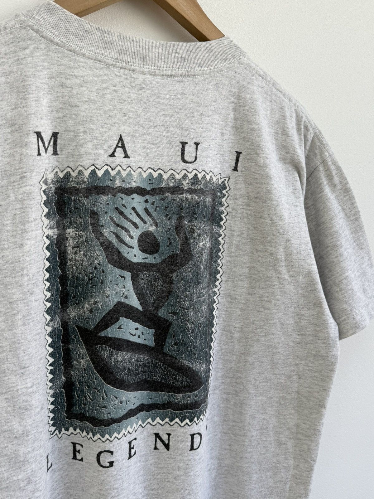 Vintage Vintage Maui Legends Surfer Graphic T-Shirt Size US L / EU 52-54 / 3 - 2 Thumbnail