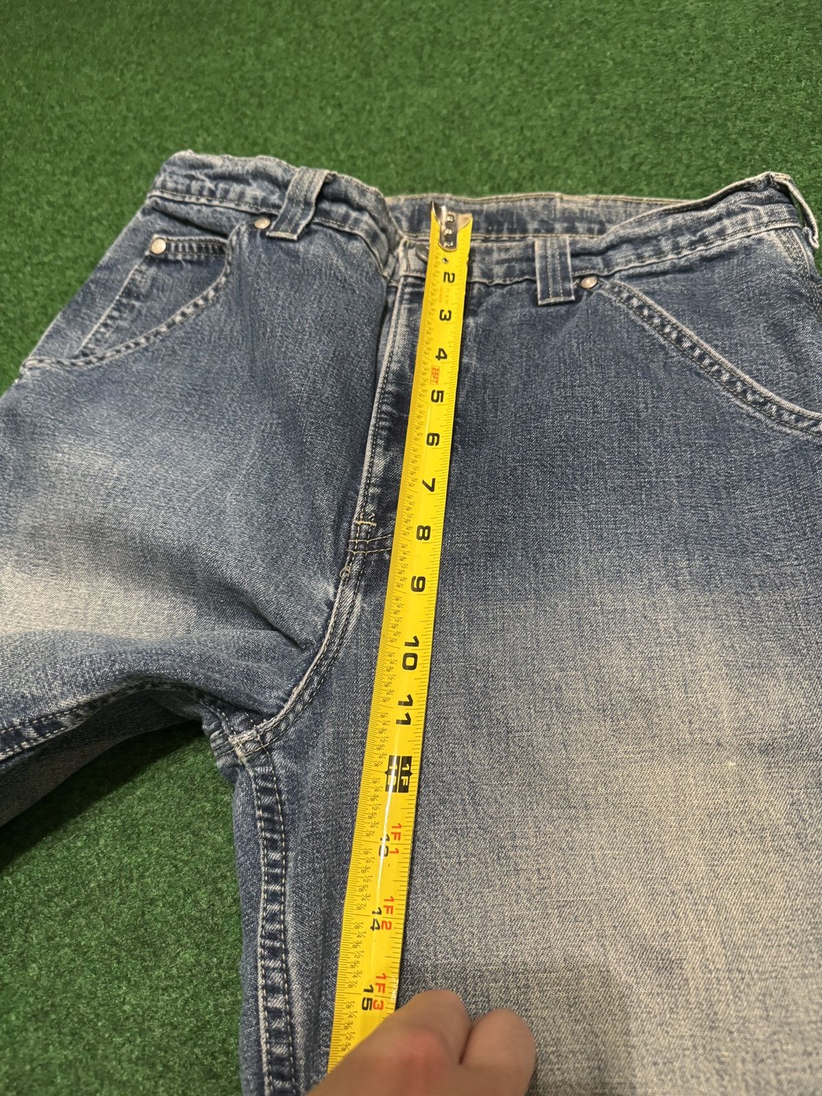 Vintage Vintage 90s Carpenter Baggy Wide Leg Skater 32x30 Jeans Size US 32 / EU 48 - 11 Thumbnail