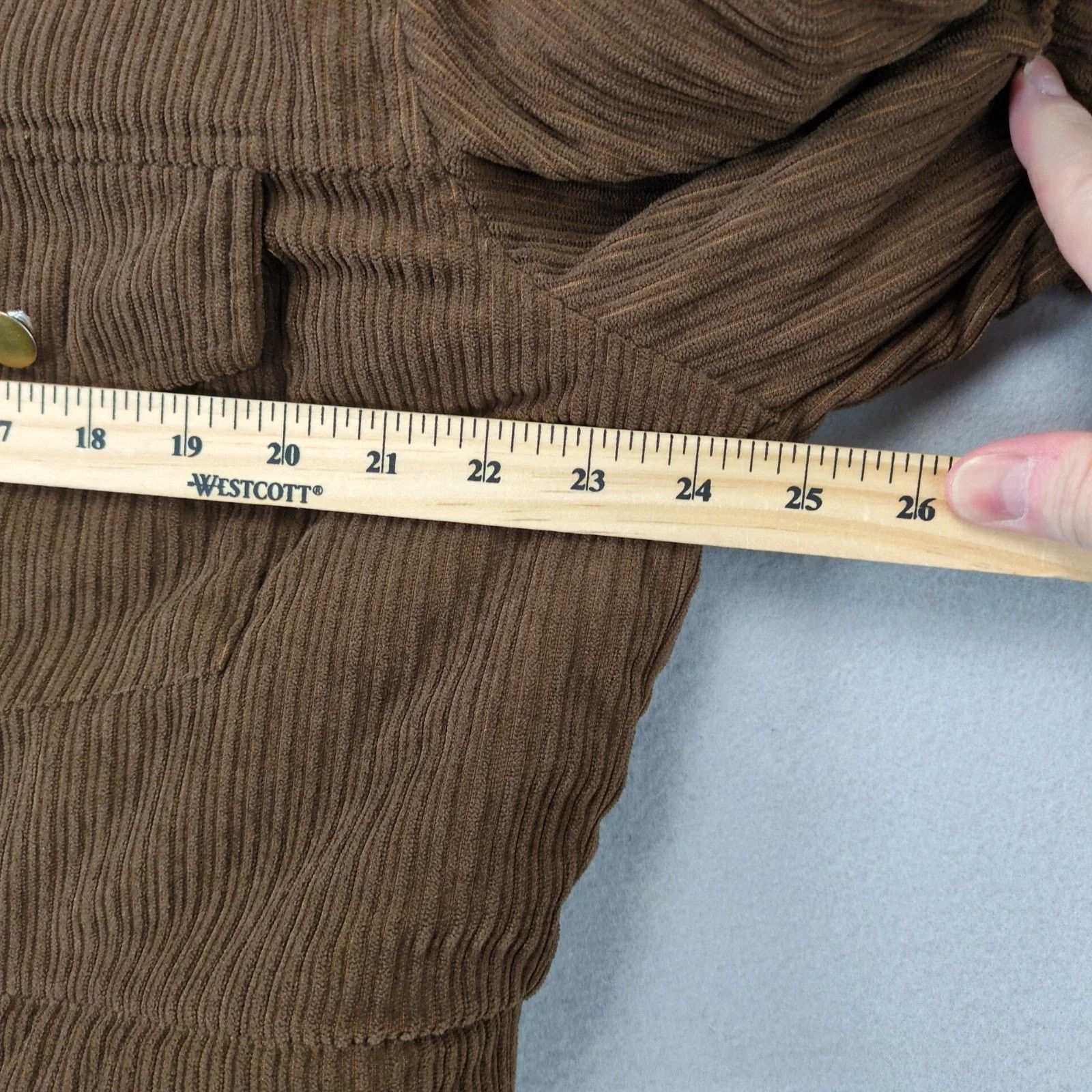 Cider Cider Animal Print Fleece Lined Brown Corduroy Jacket XL Size XL / US 12-14 / IT 48-50 - 5 Thumbnail