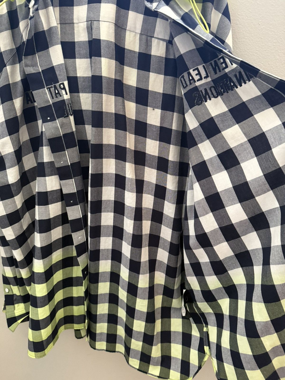 Juun.J Juun.j plaid shirt 2in1 Size US M / EU 48-50 / 2 - 14 Thumbnail