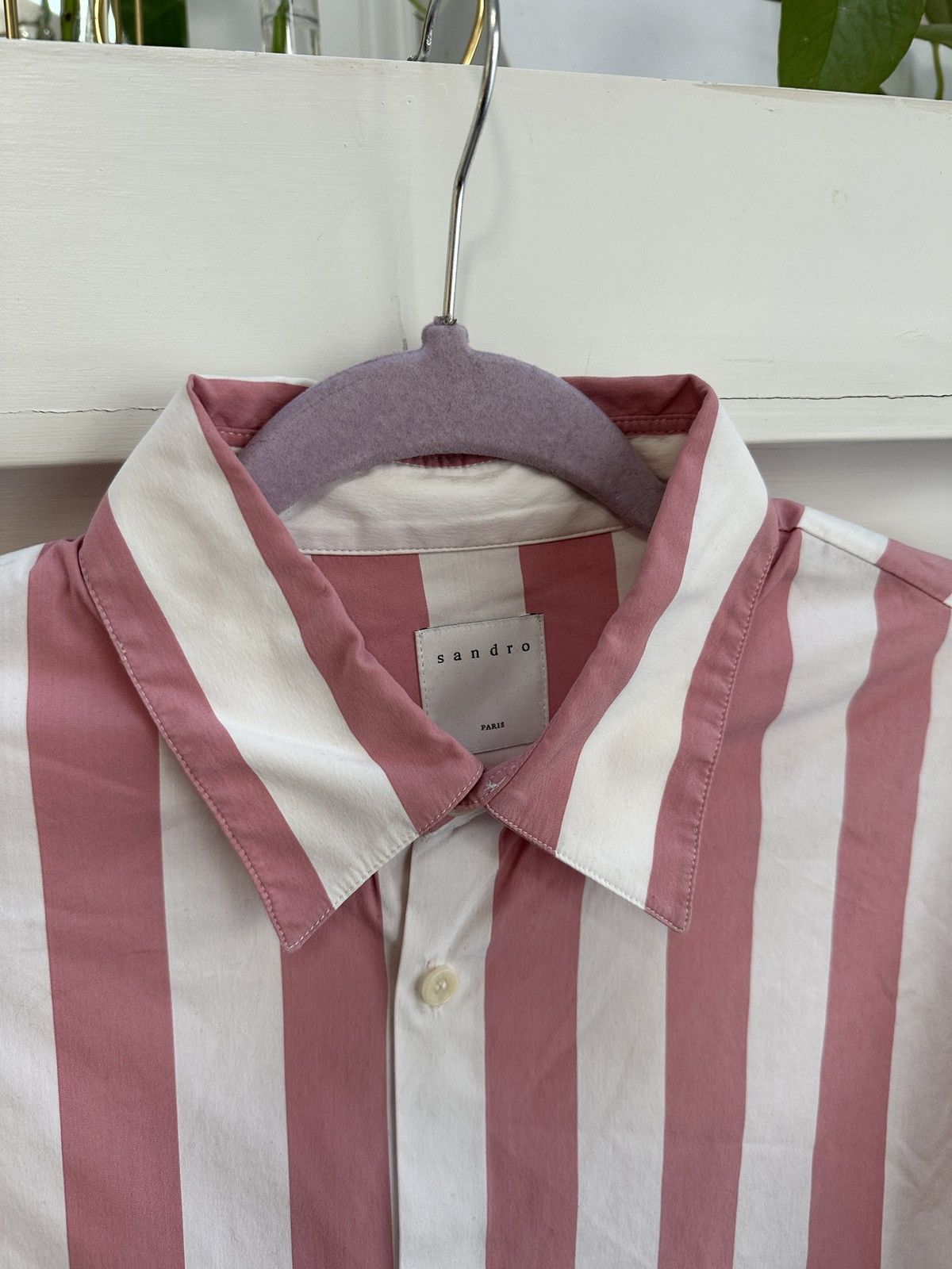 Sandro Candy Stripe Shirt Size US S / EU 44-46 / 1 - 2 Thumbnail