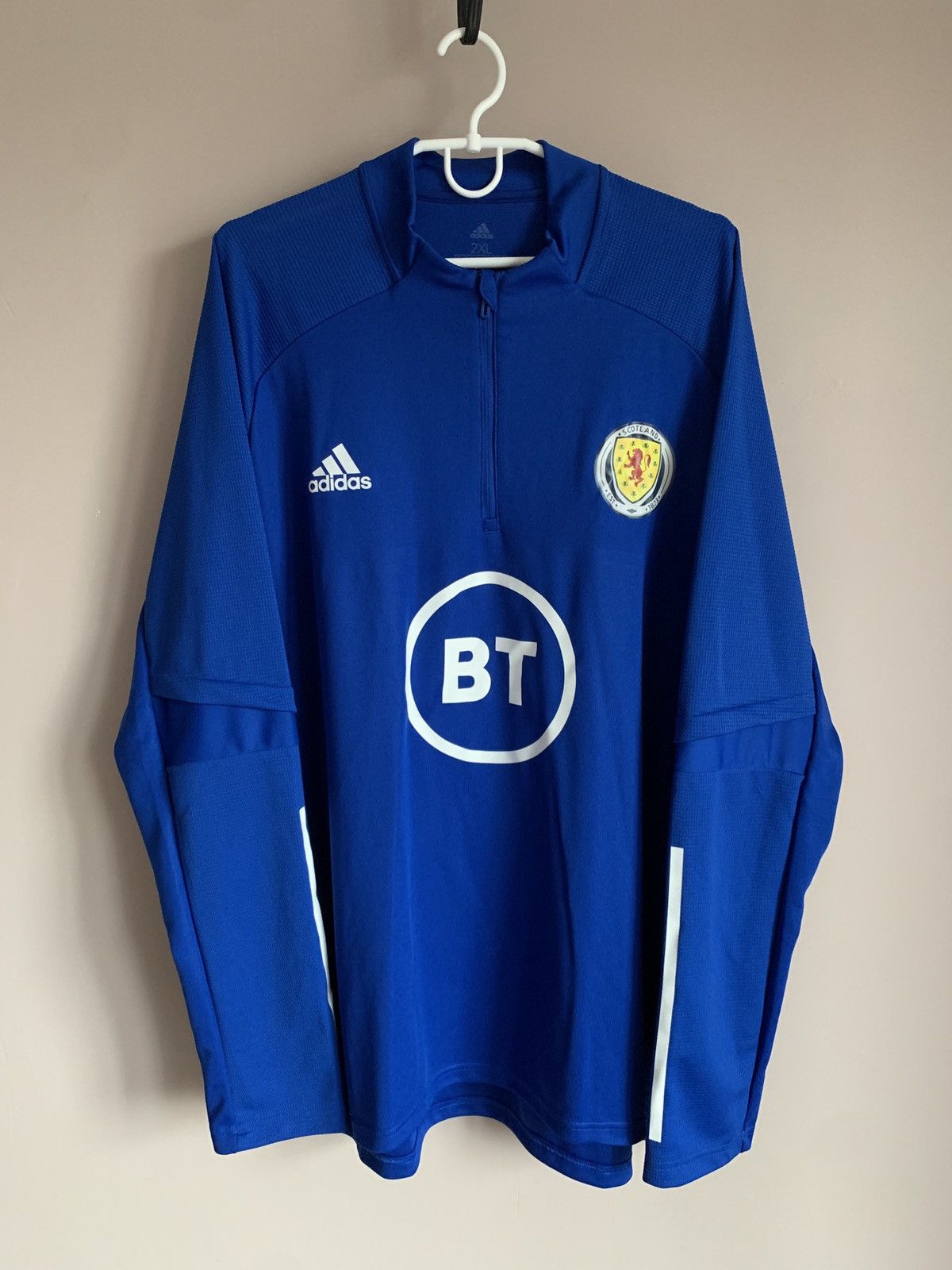 Adidas Scotland 2019 Football Long Sleeve Adidas Soccer Size 2XL Size US XXL / EU 58 / 5 - 1 Thumbnail