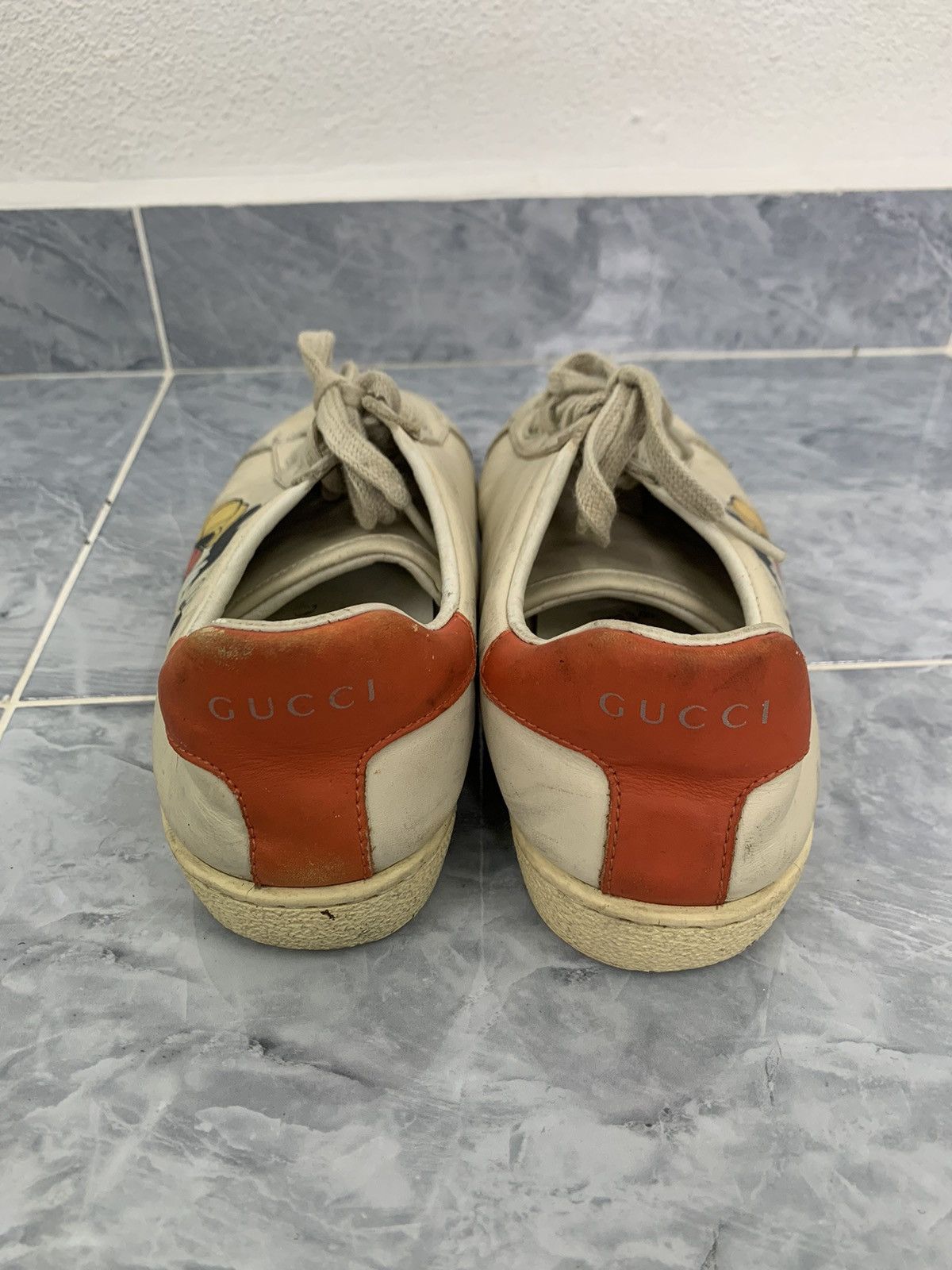 Disney × Gucci × Mickey Mouse Gucci x Disney Mickey Mouse Shoes/Sneakers Size US 7 / IT 37 - 4 Thumbnail