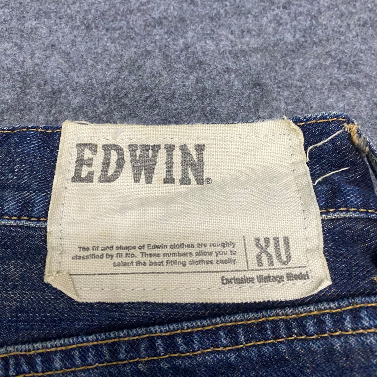 Edwin 💥Flare💥Vintage Edwin Exclusive Vintage Denim Size US 32 / EU 48 - 18 Thumbnail