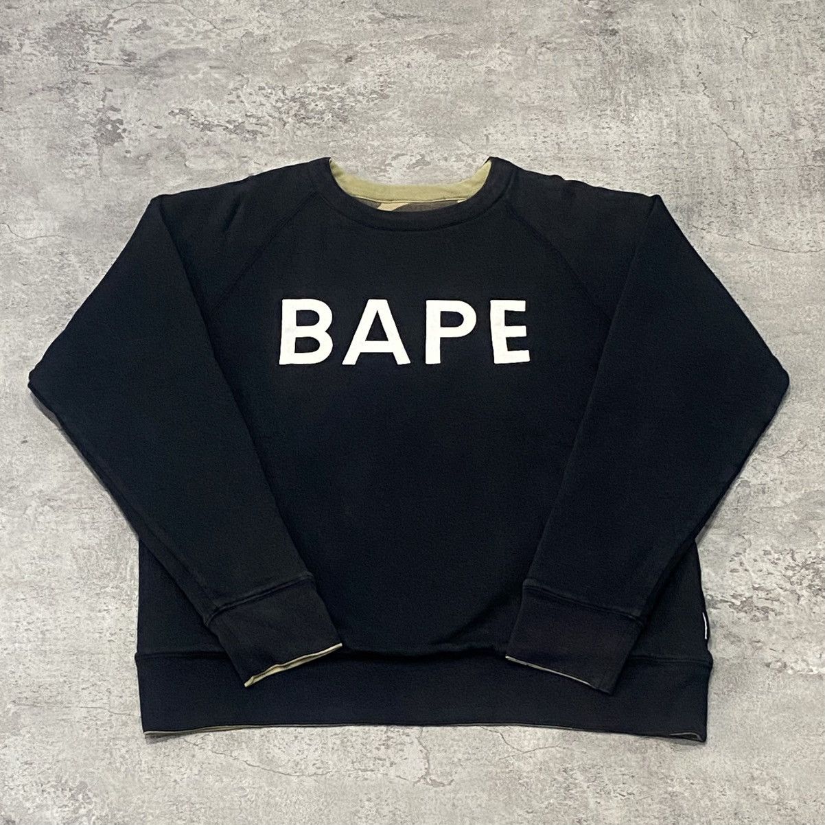 Bape Bape Reversible Camo Crewneck Size US XL / EU 56 / 4 - 2 Thumbnail