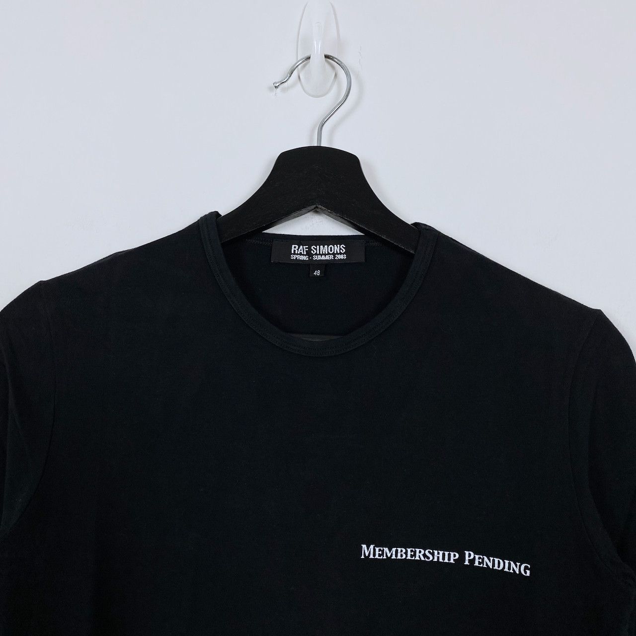 Raf Simons RAF SIMONS SS2003 MEMBERSHIP PENDING LS T SHIRT Size US M / EU 48-50 / 2 - 3 Thumbnail
