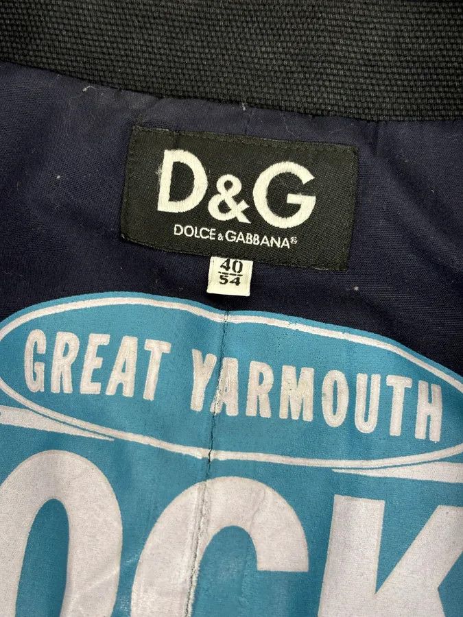 Dolce & Gabbana AW2006 Dolce & Gabbana Navy Naval Double-Breasted Coat Size US L / EU 52-54 / 3 - 12 Thumbnail