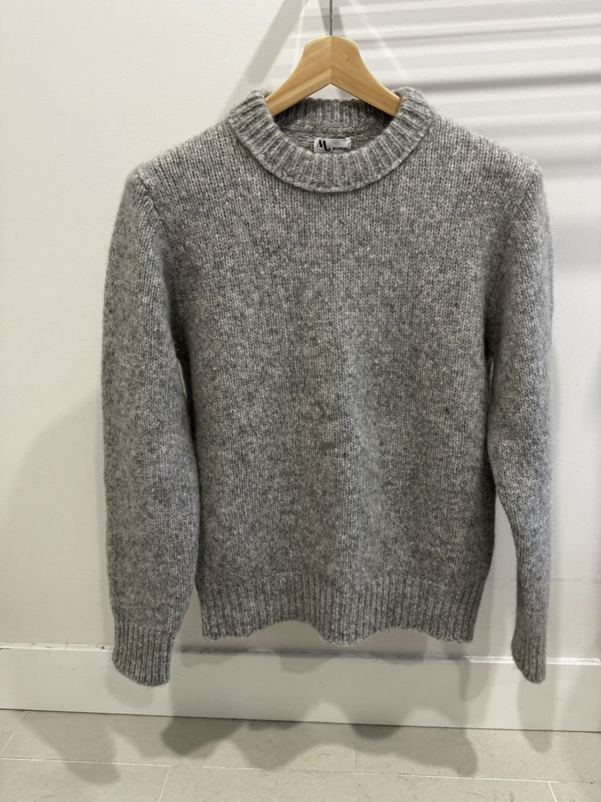 Doppiaa Doppiaa Aappio Alpaca Blend Crew Sweater - Size 50 Size US M / EU 48-50 / 2 - 1 Thumbnail