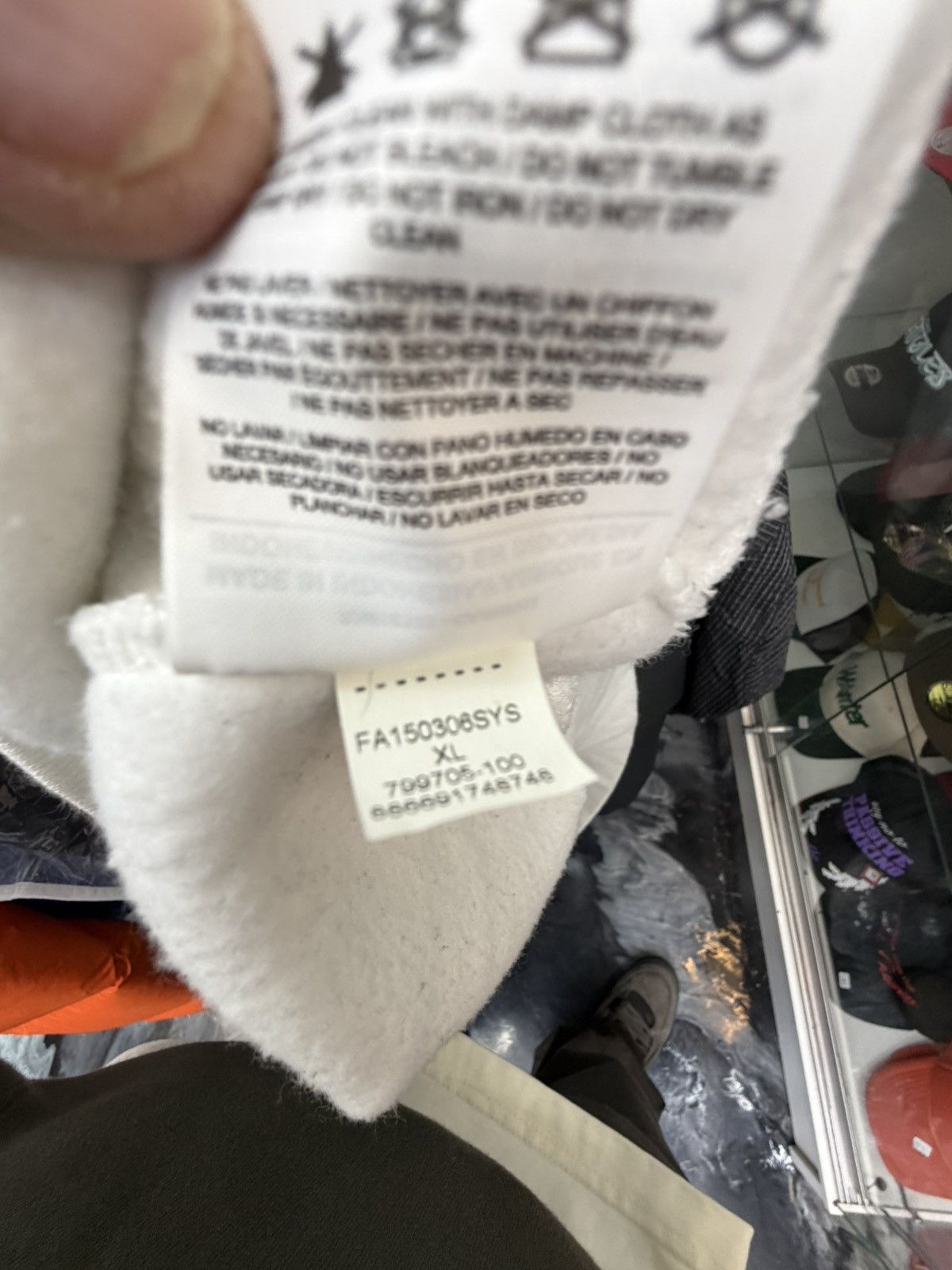 Jordan Brand × Supreme Supreme X Air Jordan FW15 Hoodie Size XL 100% Authentic Size US XL / EU 56 / 4 - 7 Thumbnail