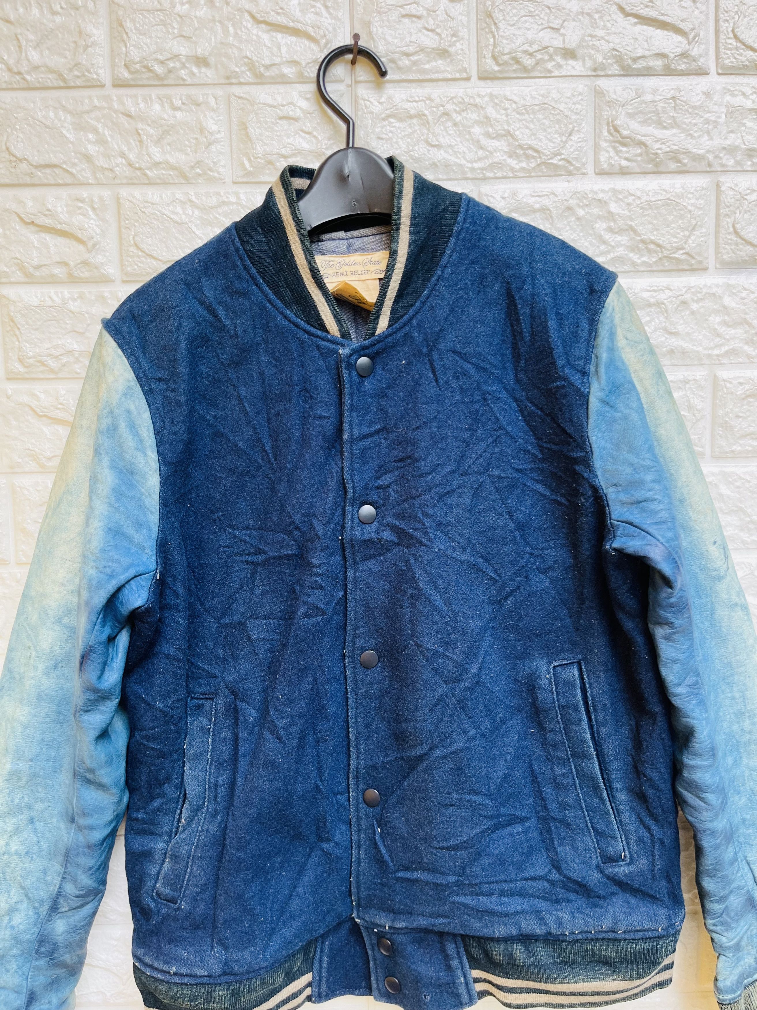 Japanese Brand × Remi Relief × Vintage Vintage Remy Relief Leather Sleeves Japanese Designer Style Size US L / EU 52-54 / 3 - 3 Thumbnail