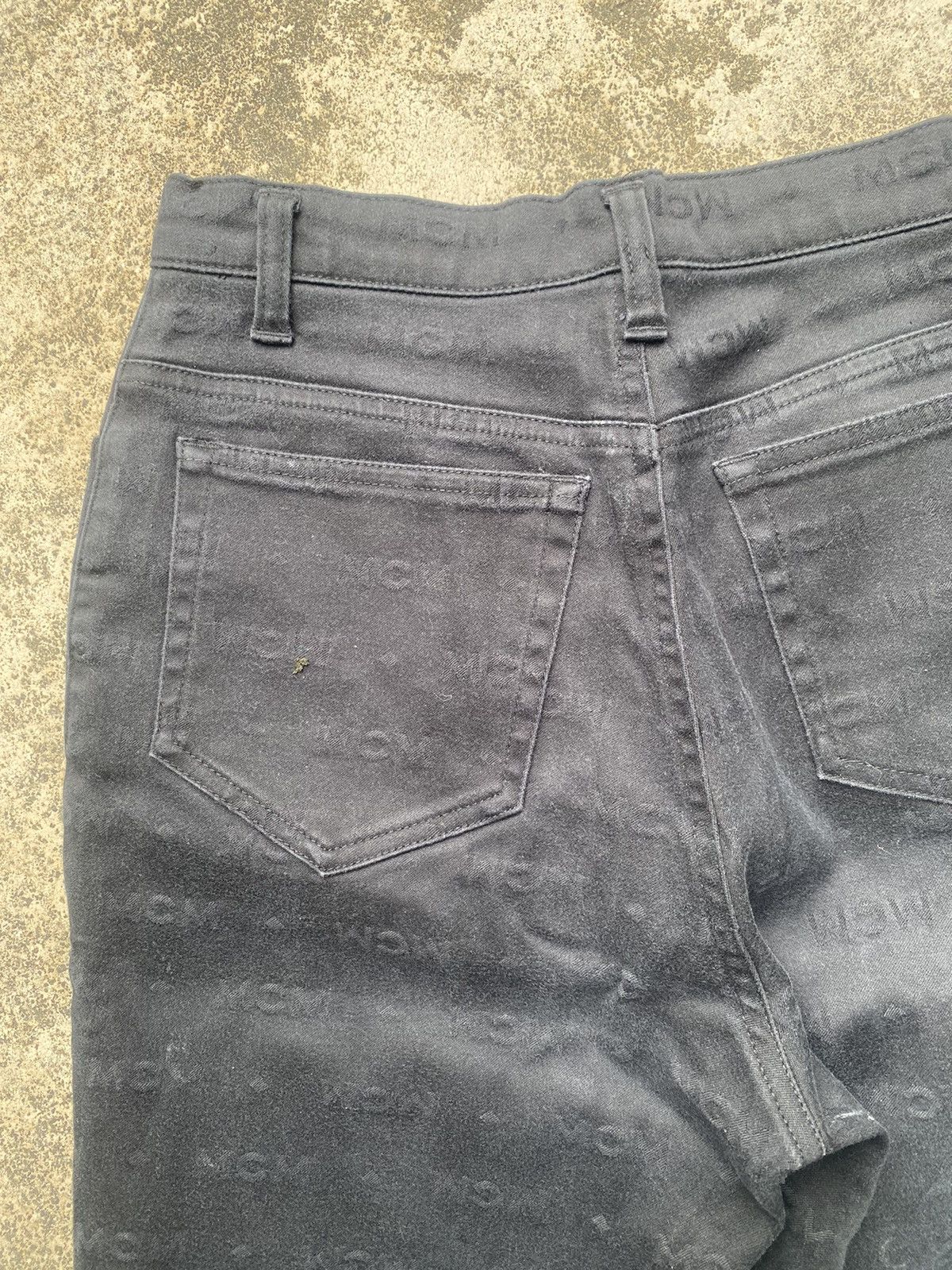 Designer × If Six Was Nine × MCM MCM Monogram Flare Stretchable Casual Pants Size US 26 / EU 42 - 17 Thumbnail