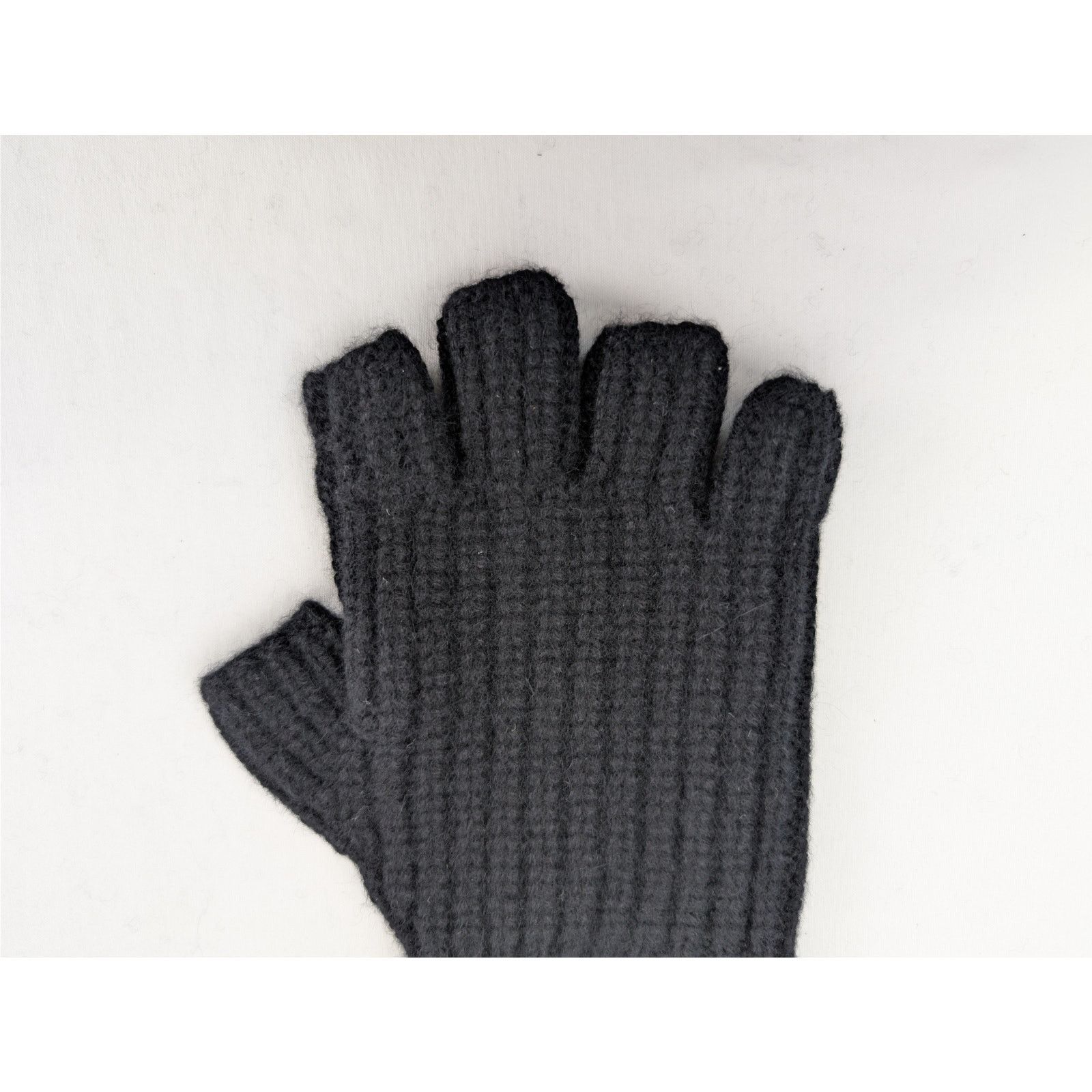 Amiri o1rshd1 Q:5 / Size: OS / Cashmere Fingerless Gloves in Black Size ONE SIZE - 12 Thumbnail