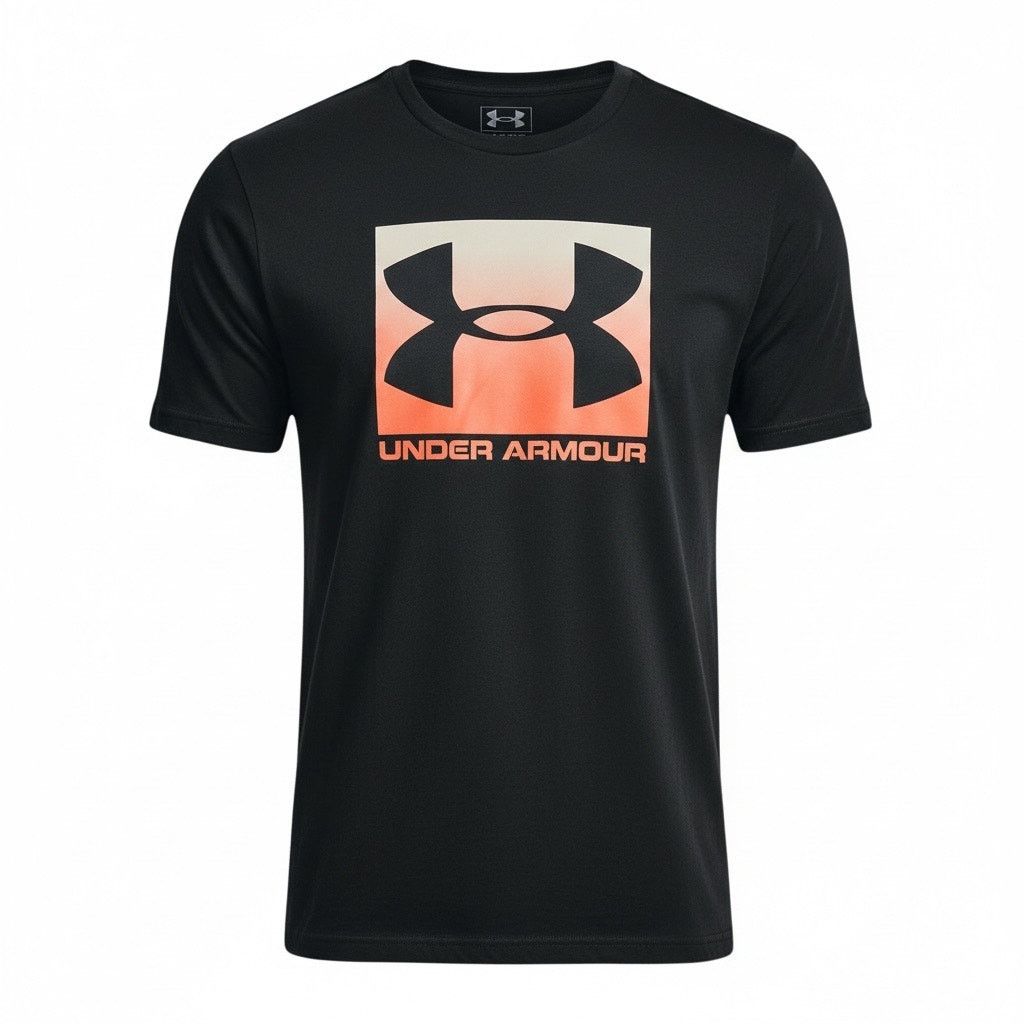 Under Armour Under Armour Men’s HeatGear Graphic T-Shirt Navy Blue XL Size US XL / EU 56 / 4 - 2 Thumbnail