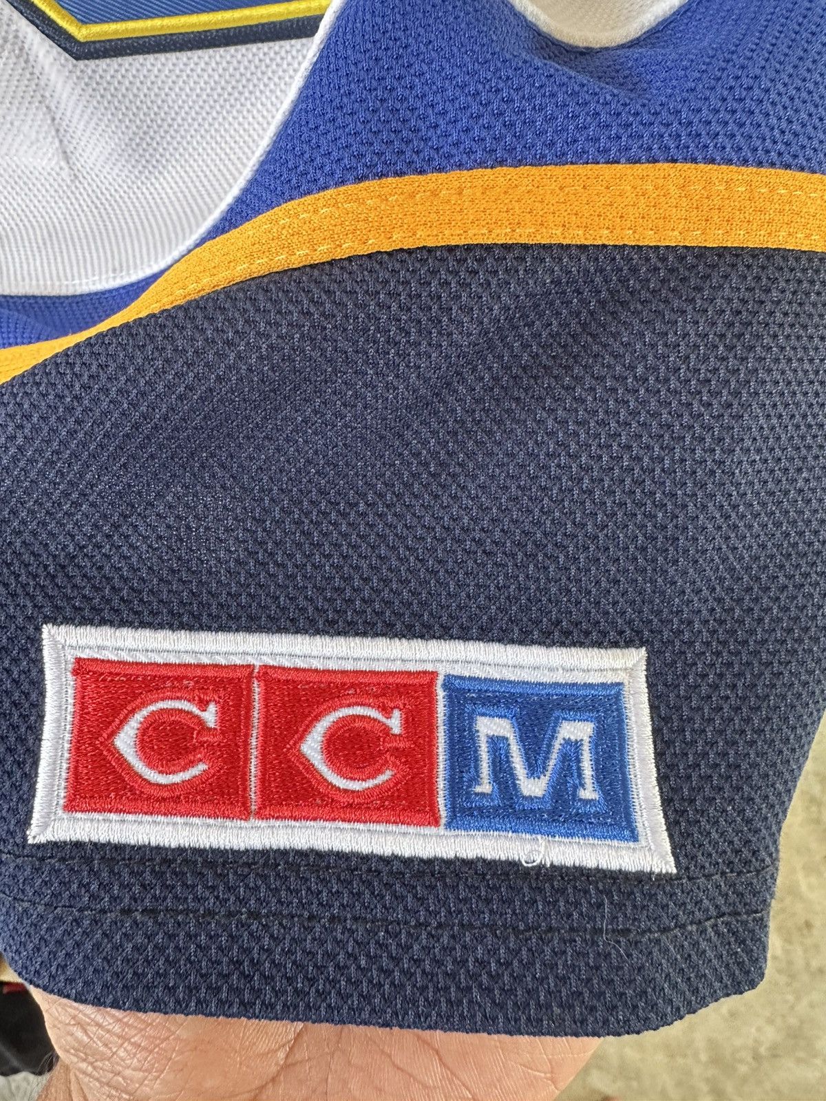 Ccm Vtg 90s player issue st louis hockey name set GRETZKY Size US L / EU 52-54 / 3 - 4 Thumbnail
