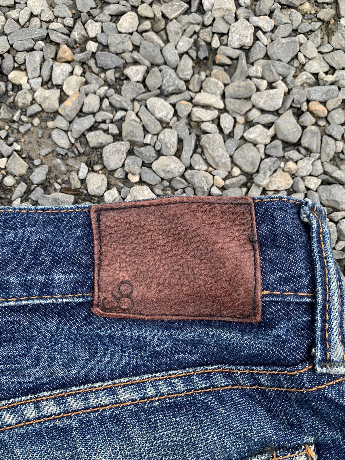Kapital VINTAGE JOHNBULL SELVEDGE RUSTY JAPANESE DISTRESSED DENIM Size US 31 - 13 Thumbnail