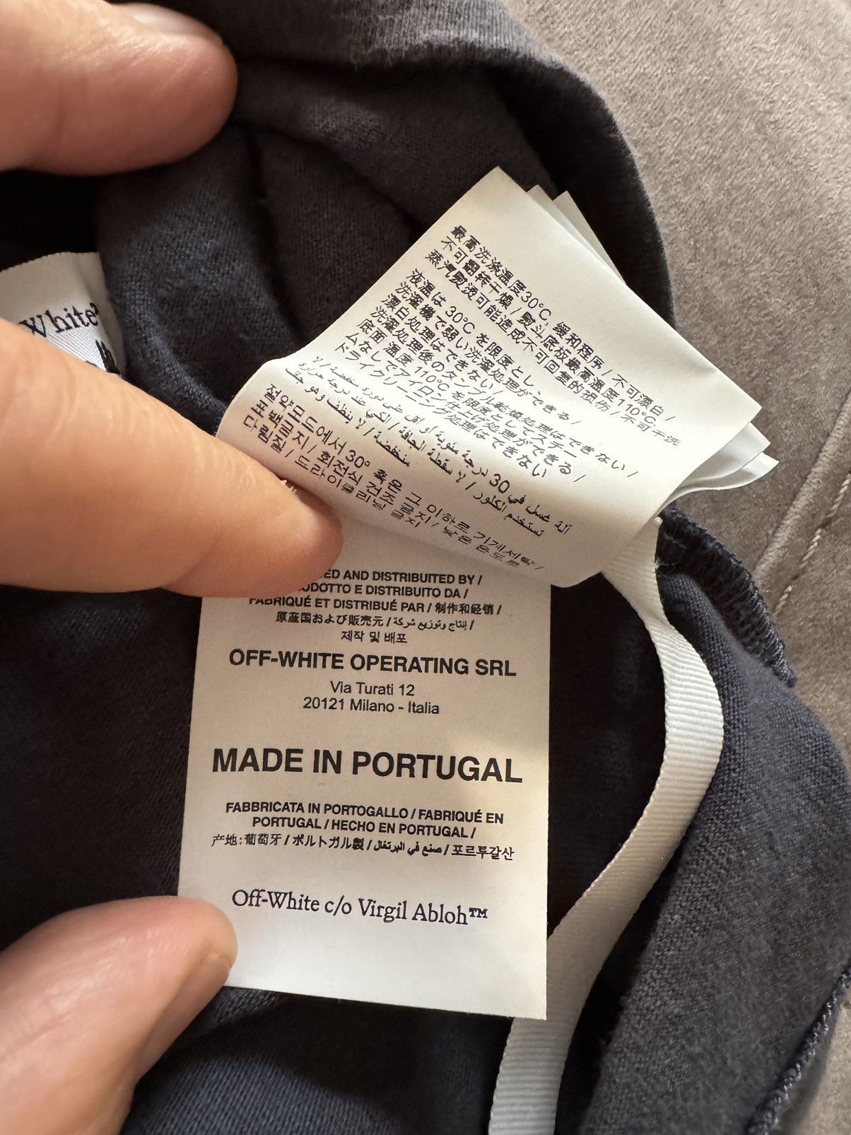 Off-White OFF-White top STUDY REAL TAPE MEASUREMENTS IN PHOTOS Size US L / EU 52-54 / 3 - 21 Thumbnail