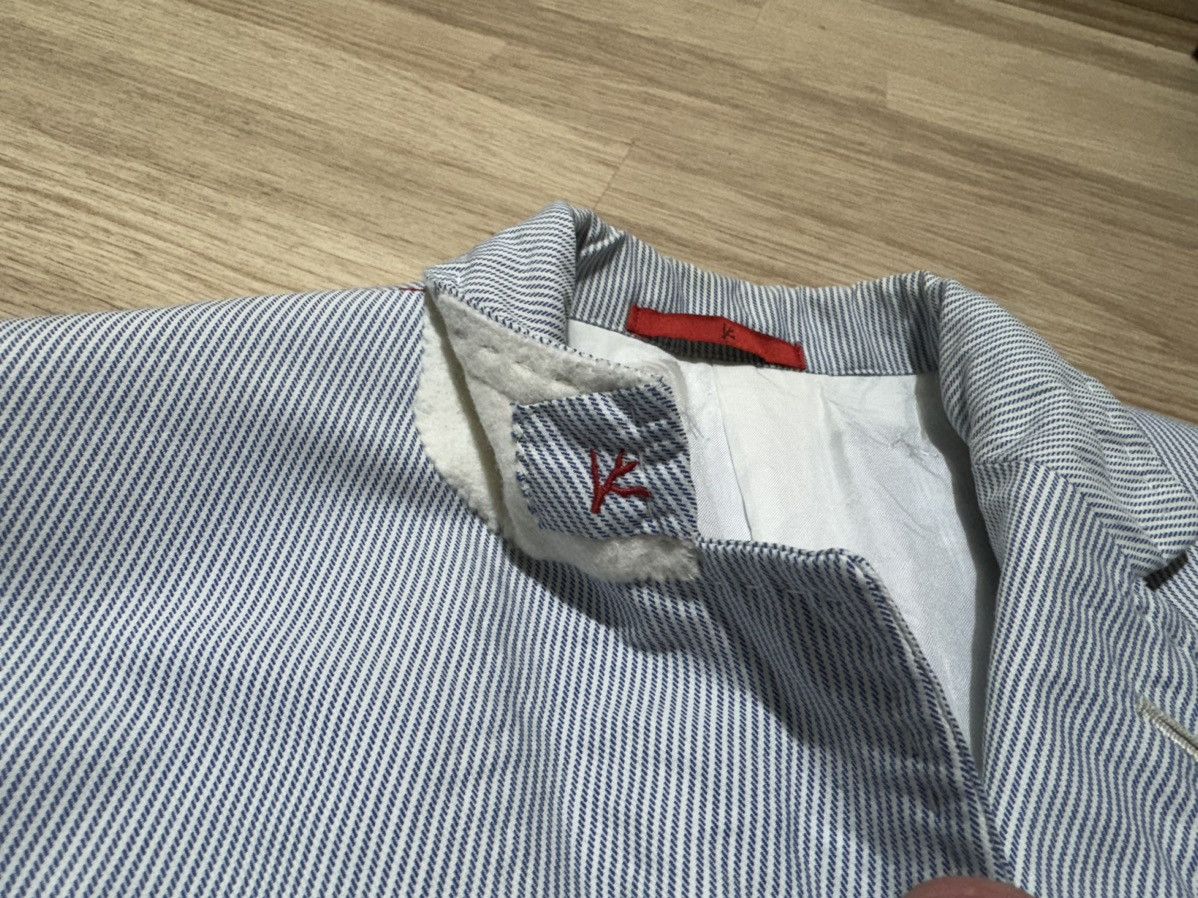 Designer × Isaia Isaia stripped blazer 50 Size 50R - 14 Thumbnail