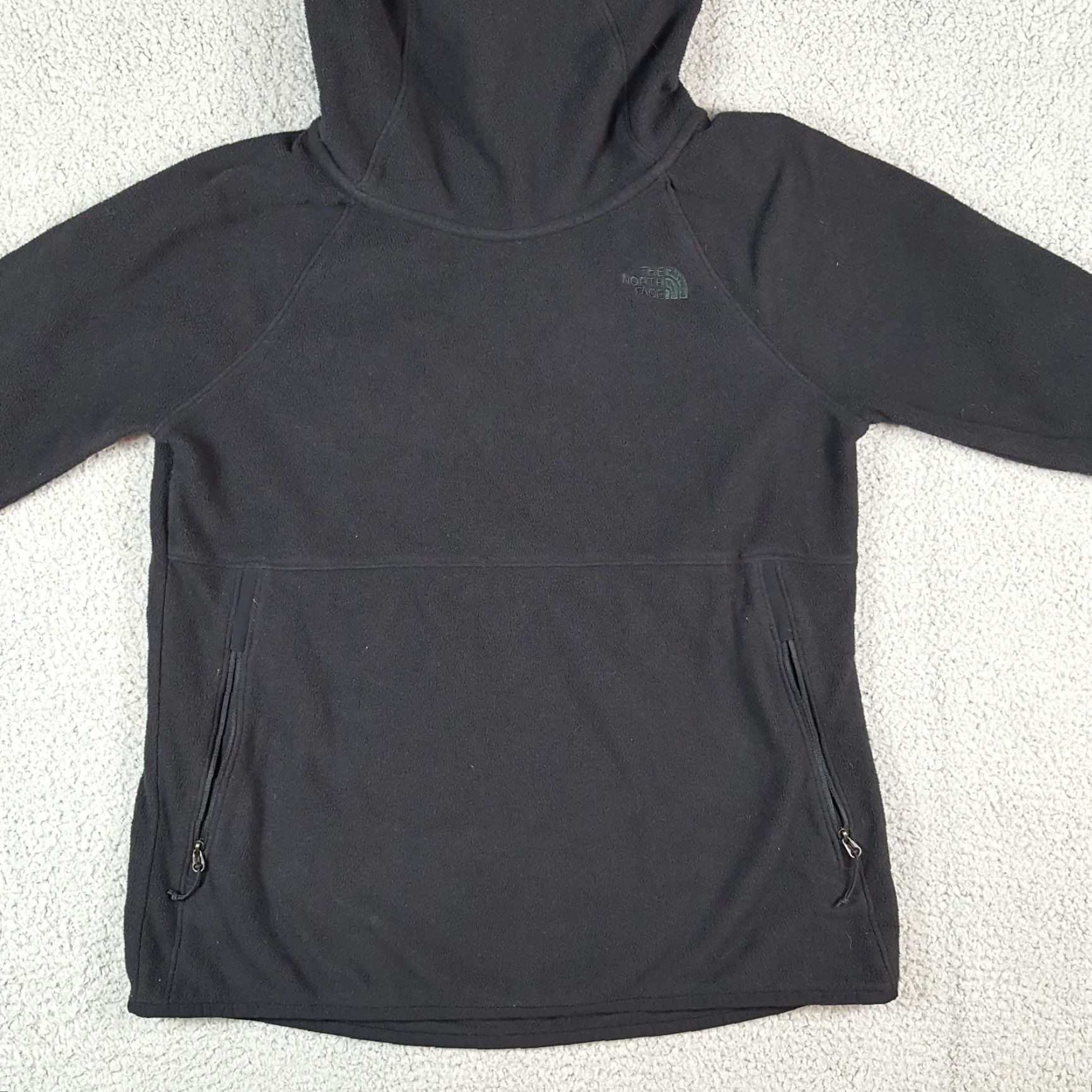 The North Face VINTAGE The North Face Black Fleece Hooded Jacket Women S Outdoor Hiking Windbreaker Jacket Size S / US 4 / IT 40 - 6 Thumbnail
